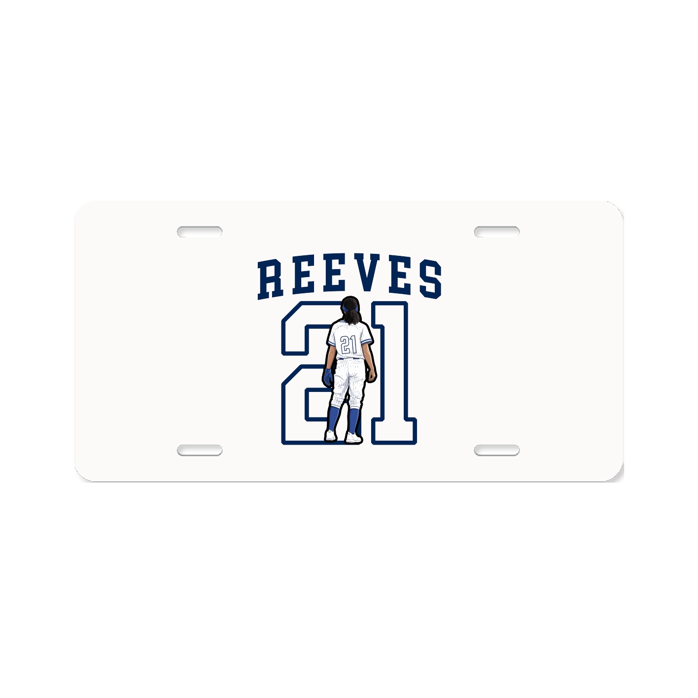 Aluminum License Plate