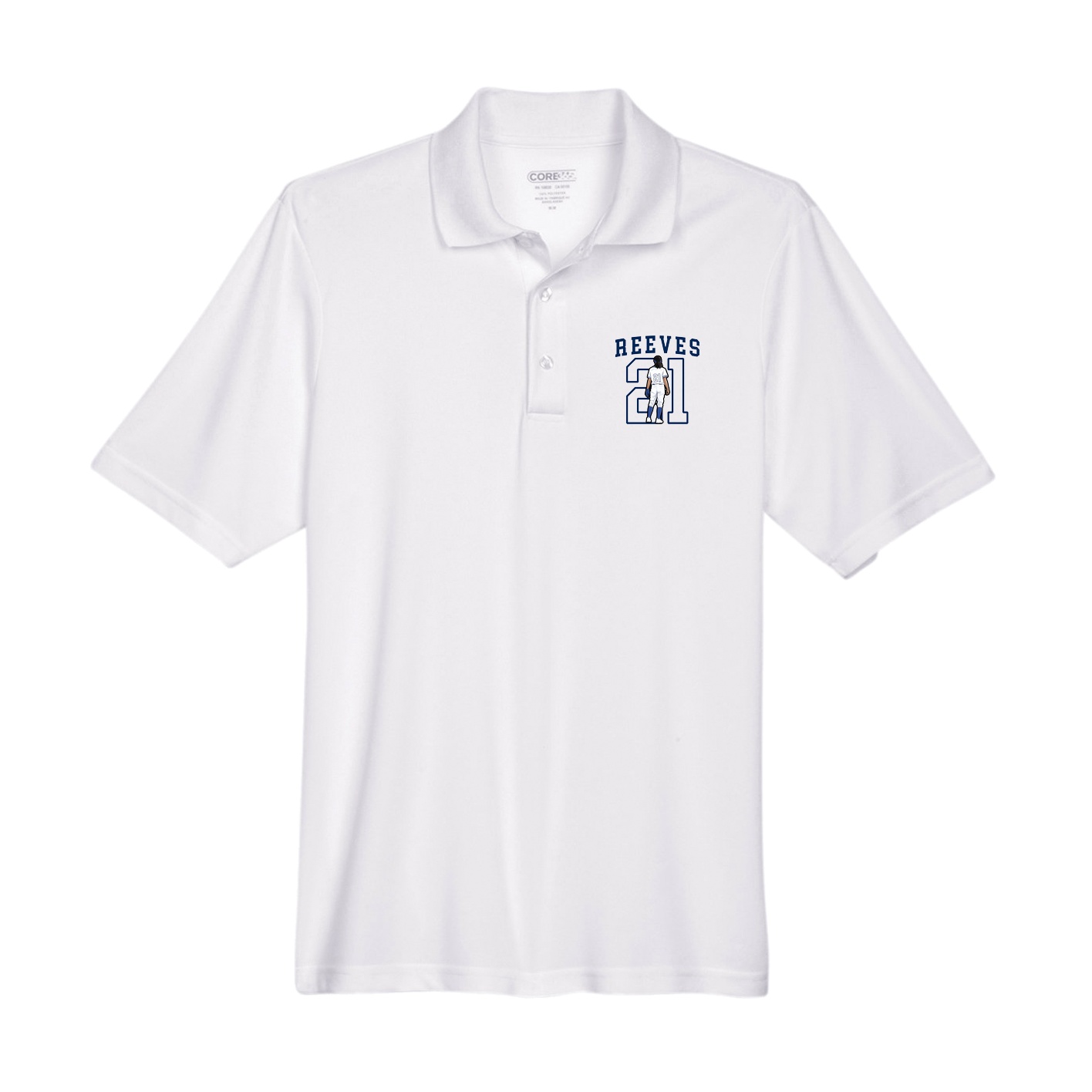 Performance Polo — Shirsey in White
