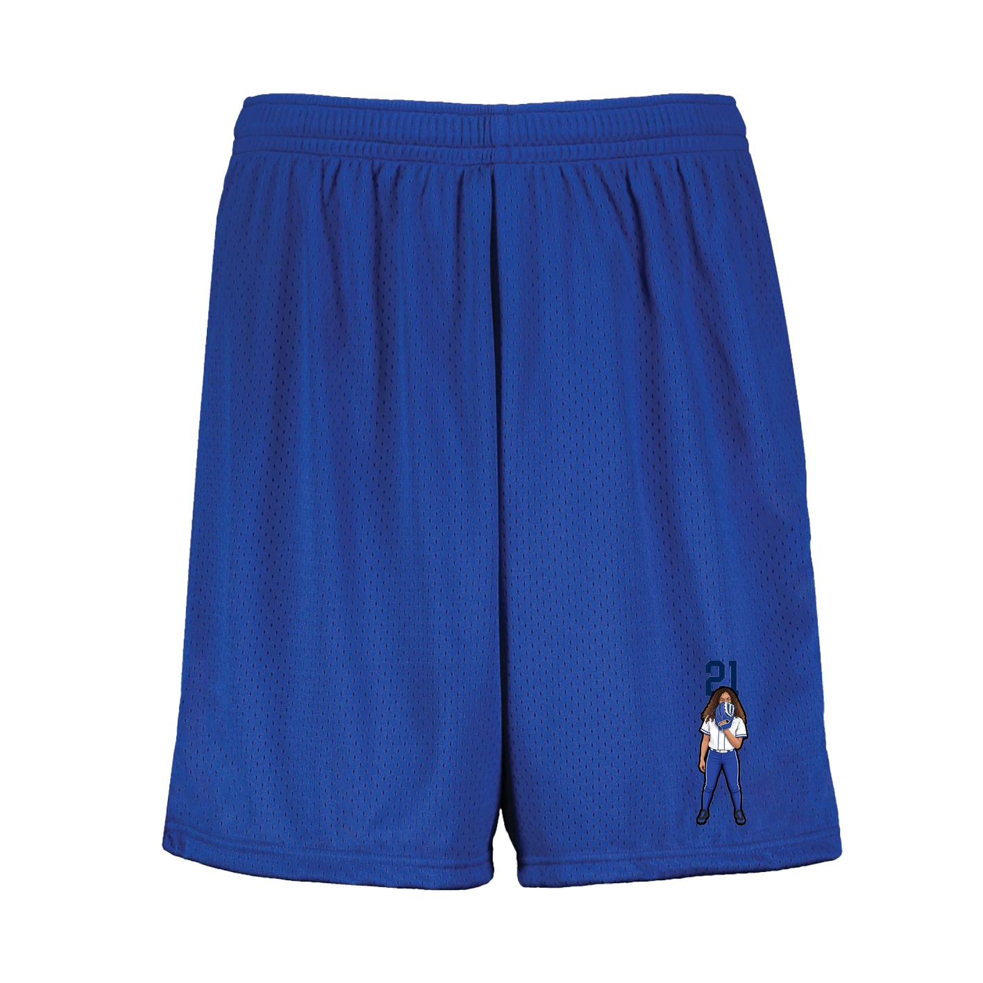 Shorts — Number Top in Royal