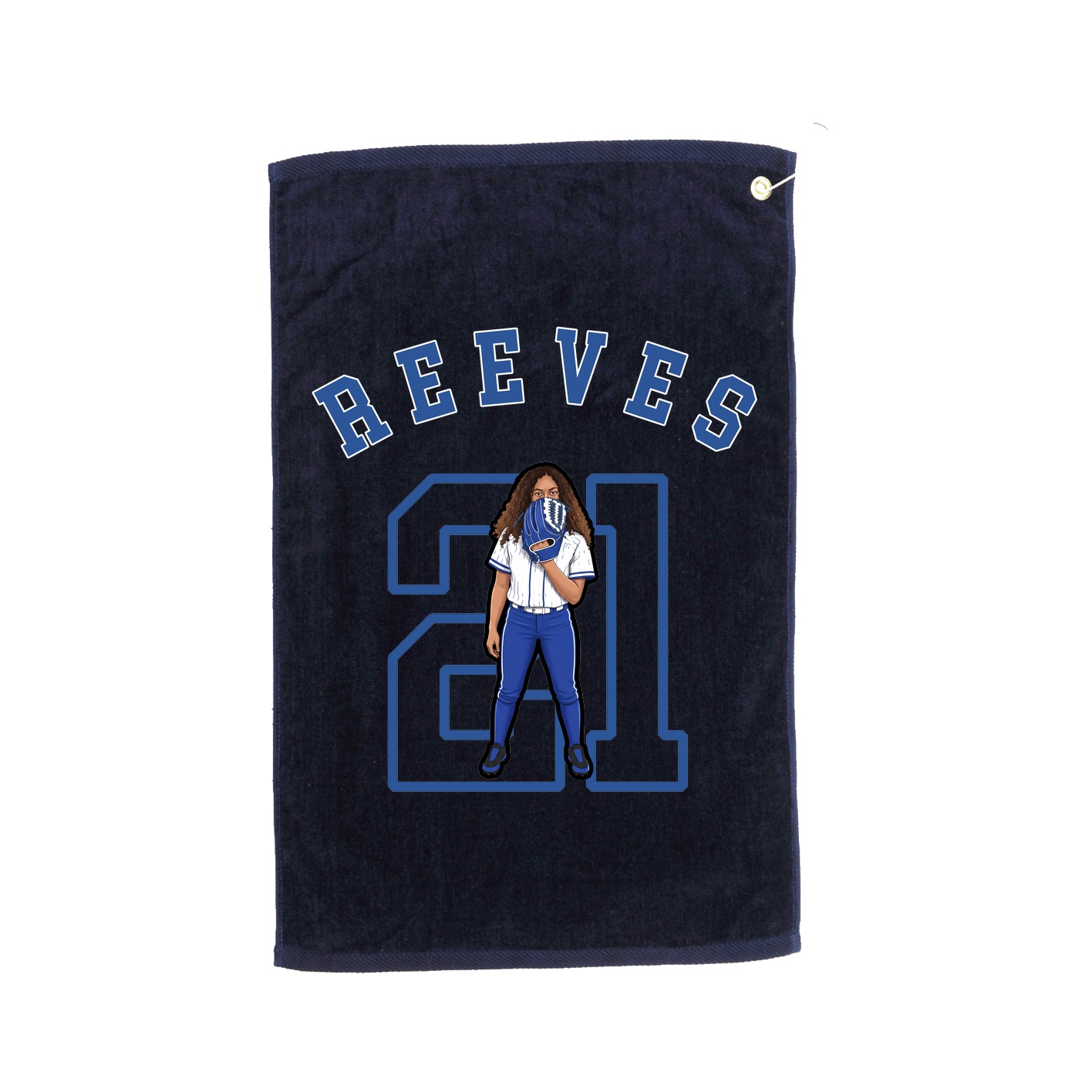 Golf Towel — Shirsey Arch in Navy