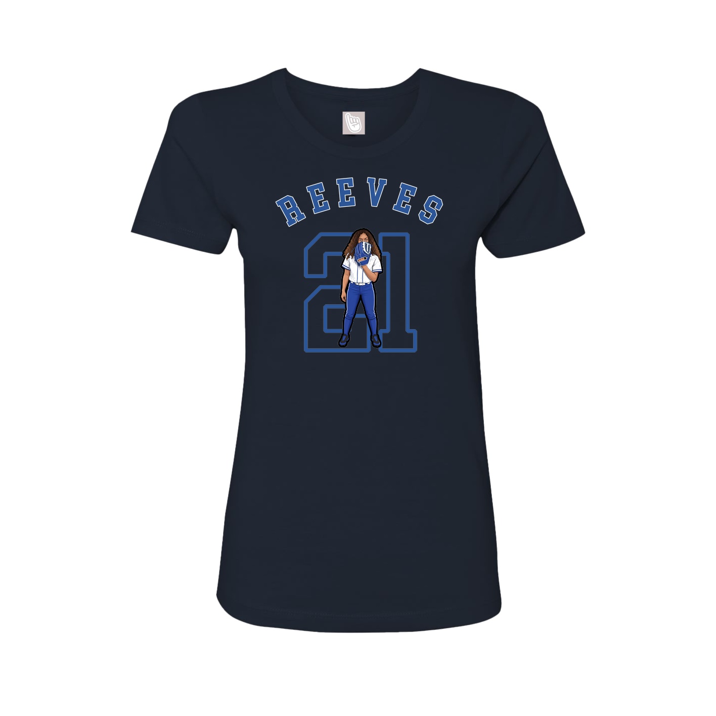 Womens Tee — Shirsey Arch in Navy