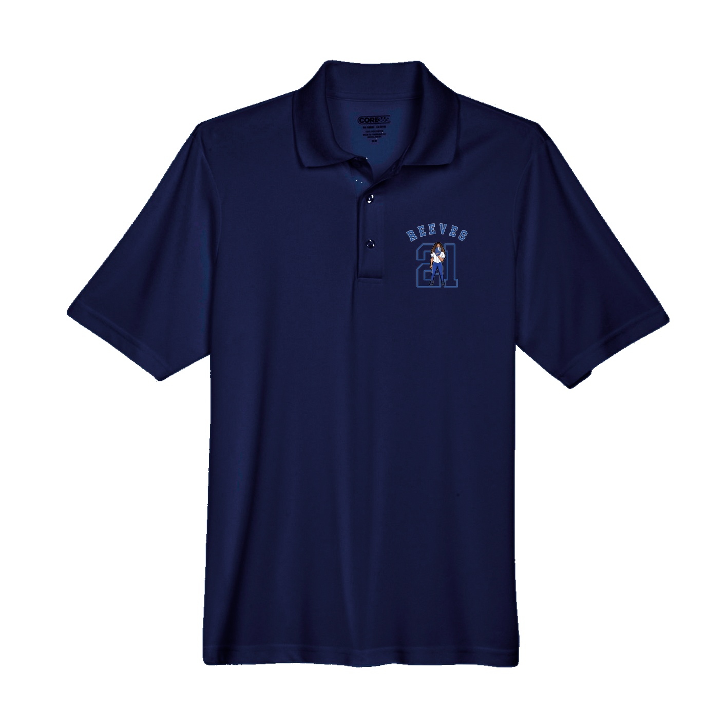 Performance Polo — Shirsey Arch in Navy