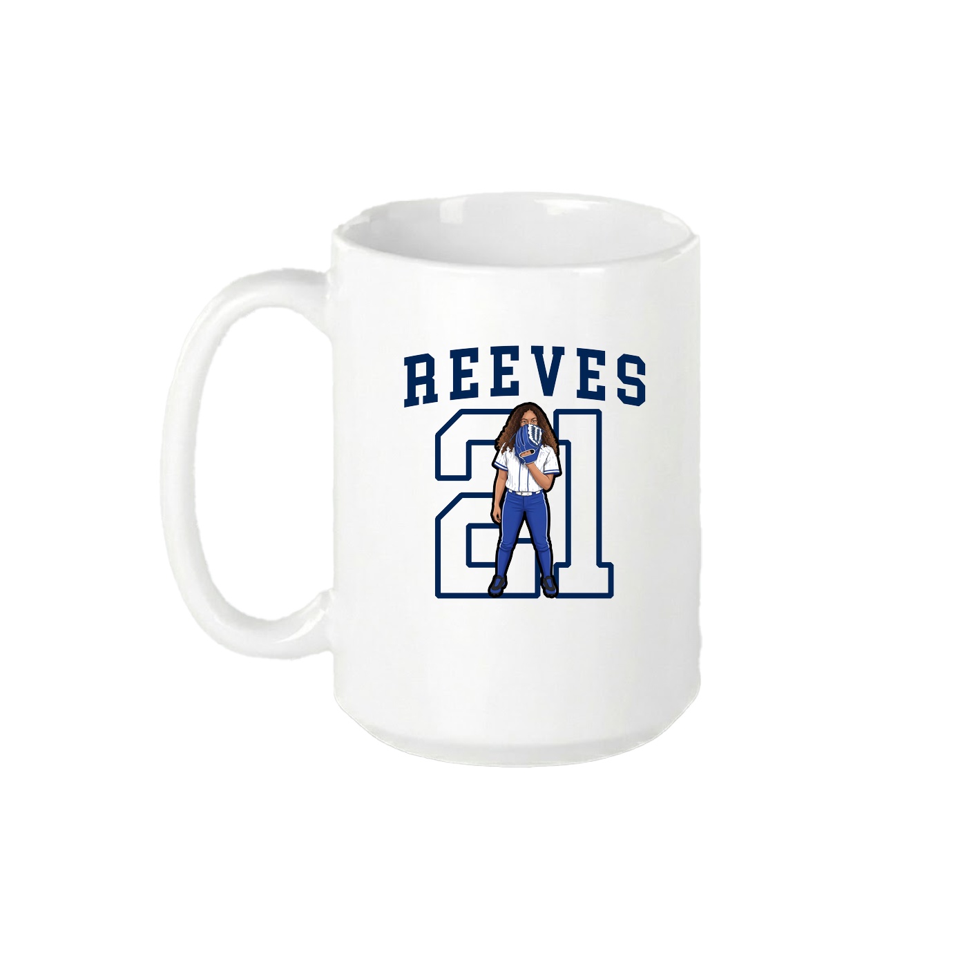15oz Coffee Mug — Shirsey in White
