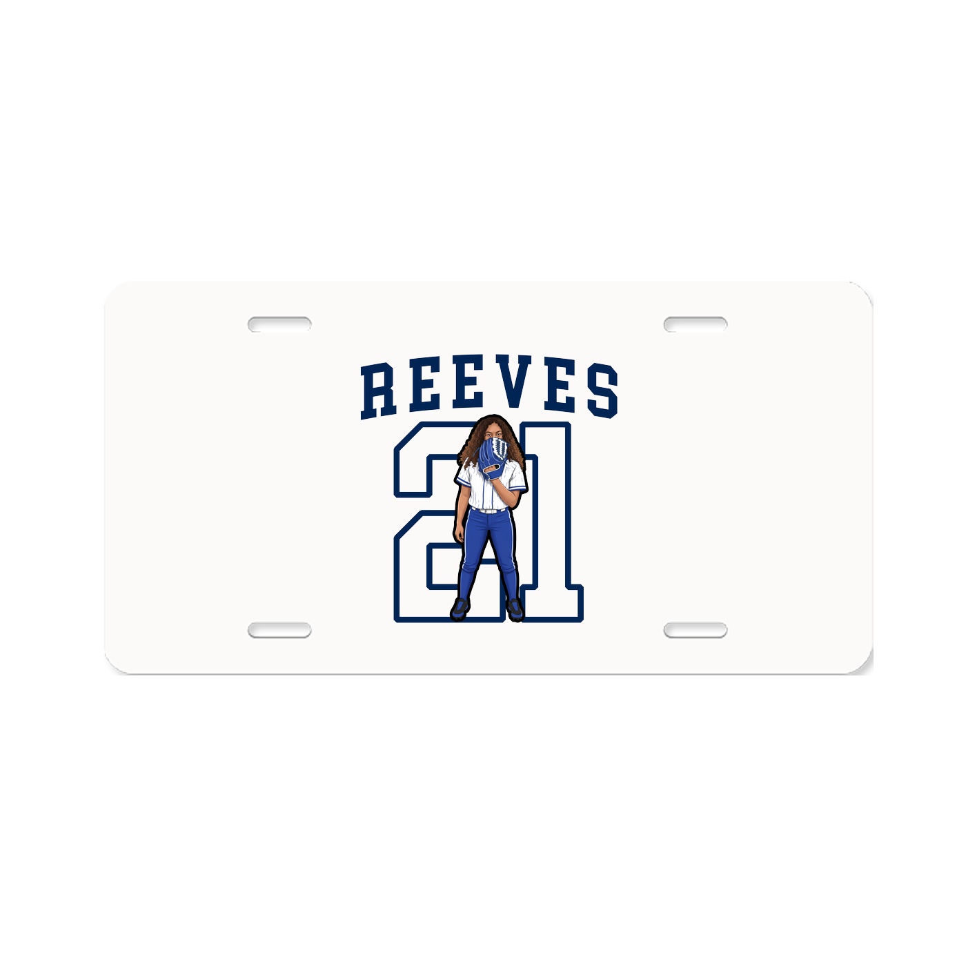 Aluminum License Plate