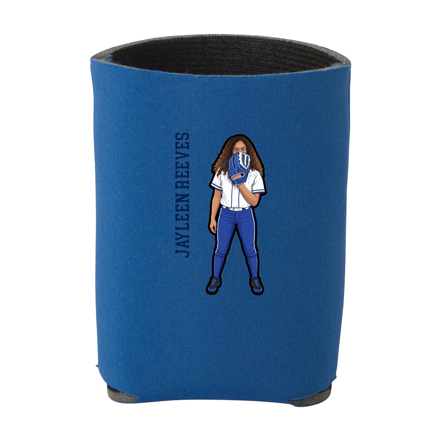 Can Holder — Name Vertical in Royal