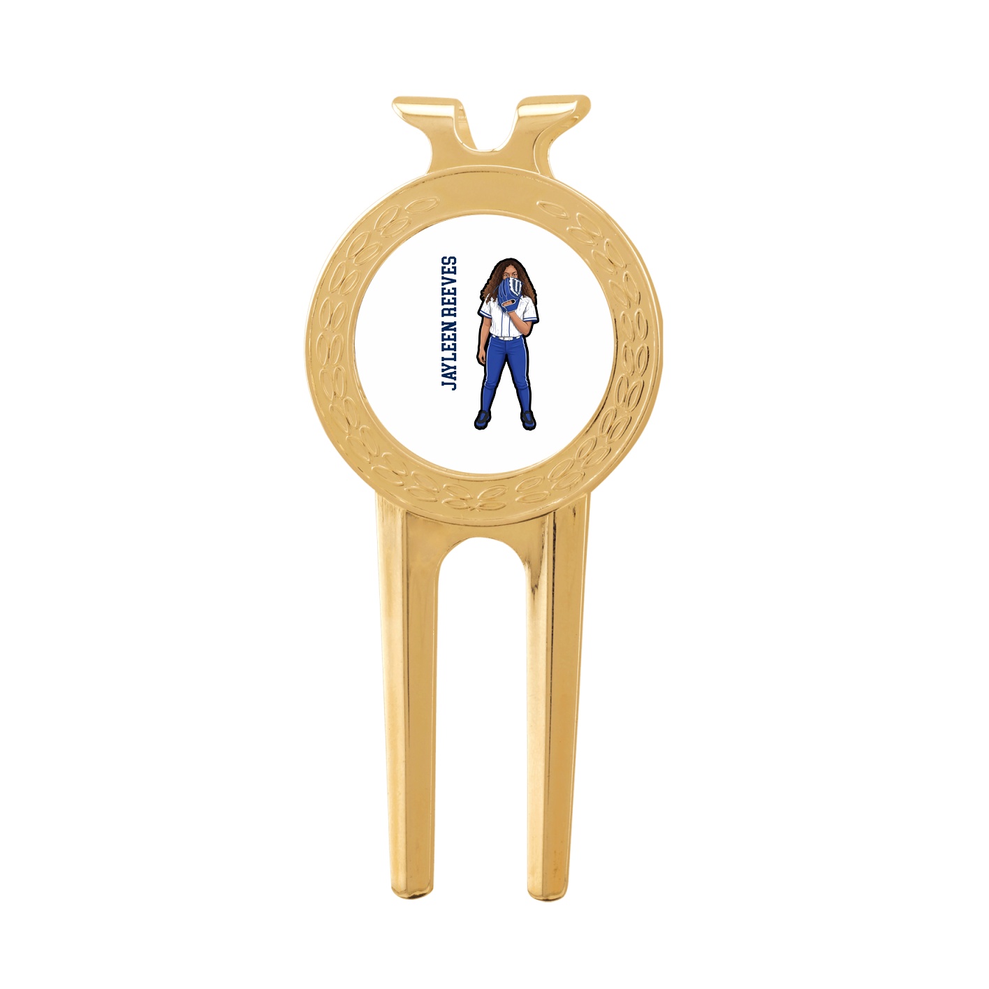Divot Tool with Ball Marker — Name Vertical in Classic