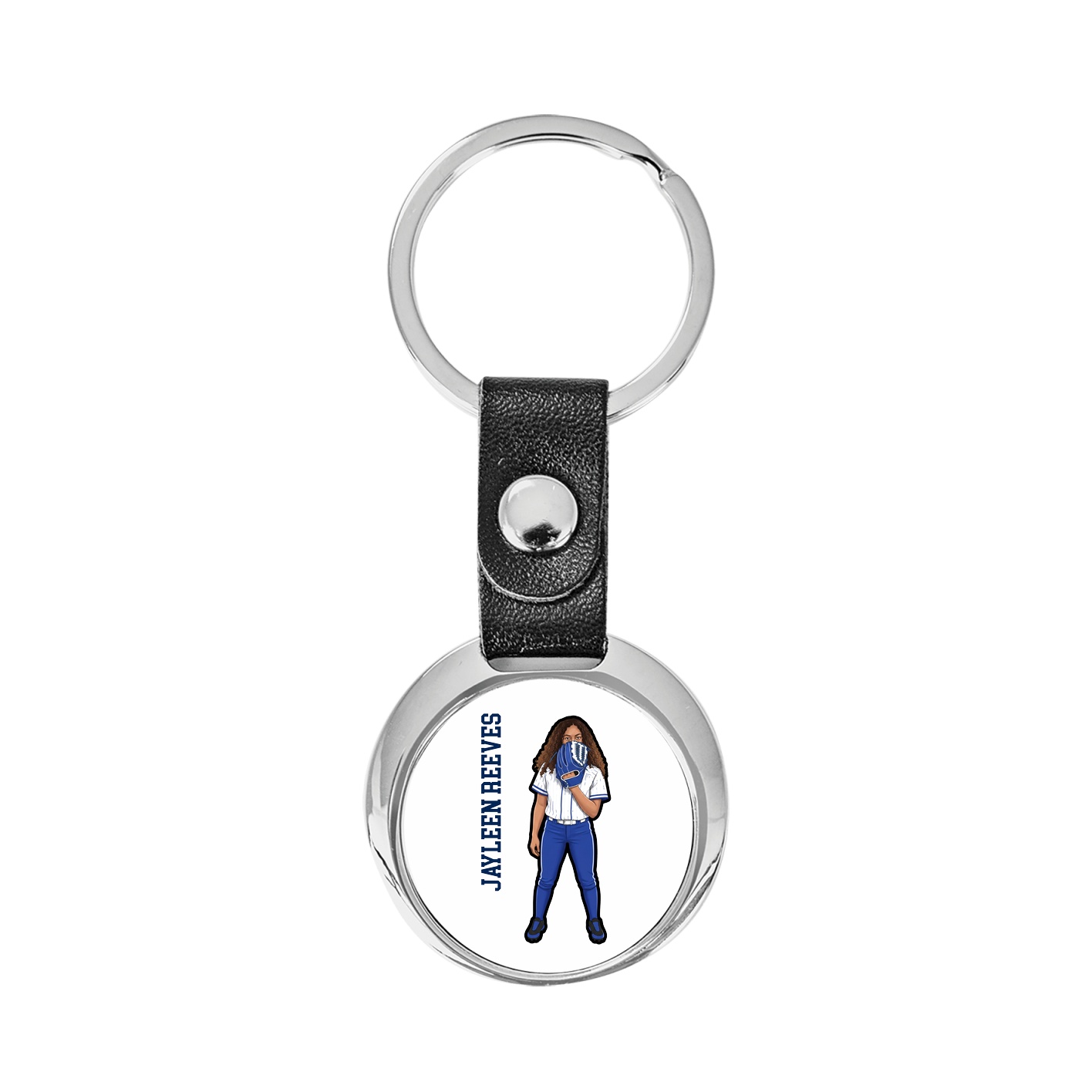 Key Chain — Name Vertical in Classic