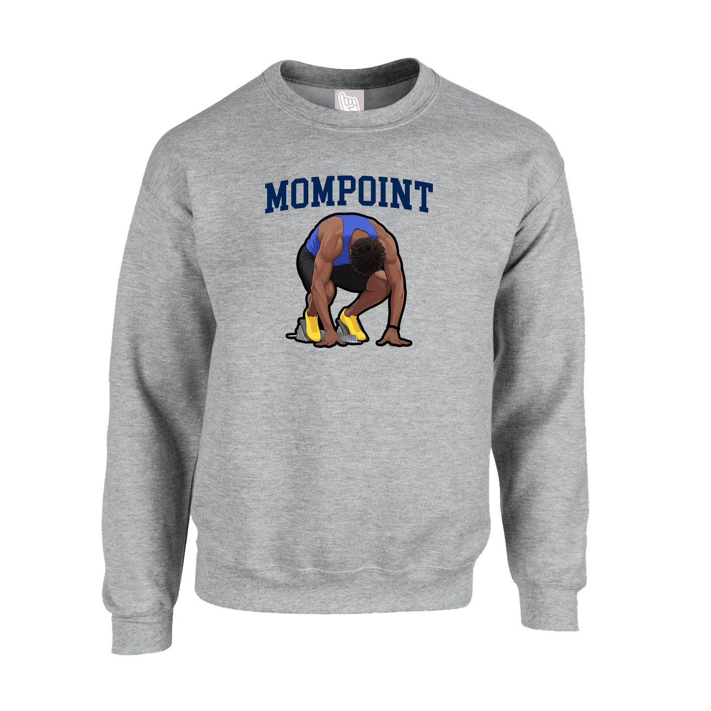 Fleece Crew — Shirsey in Grey