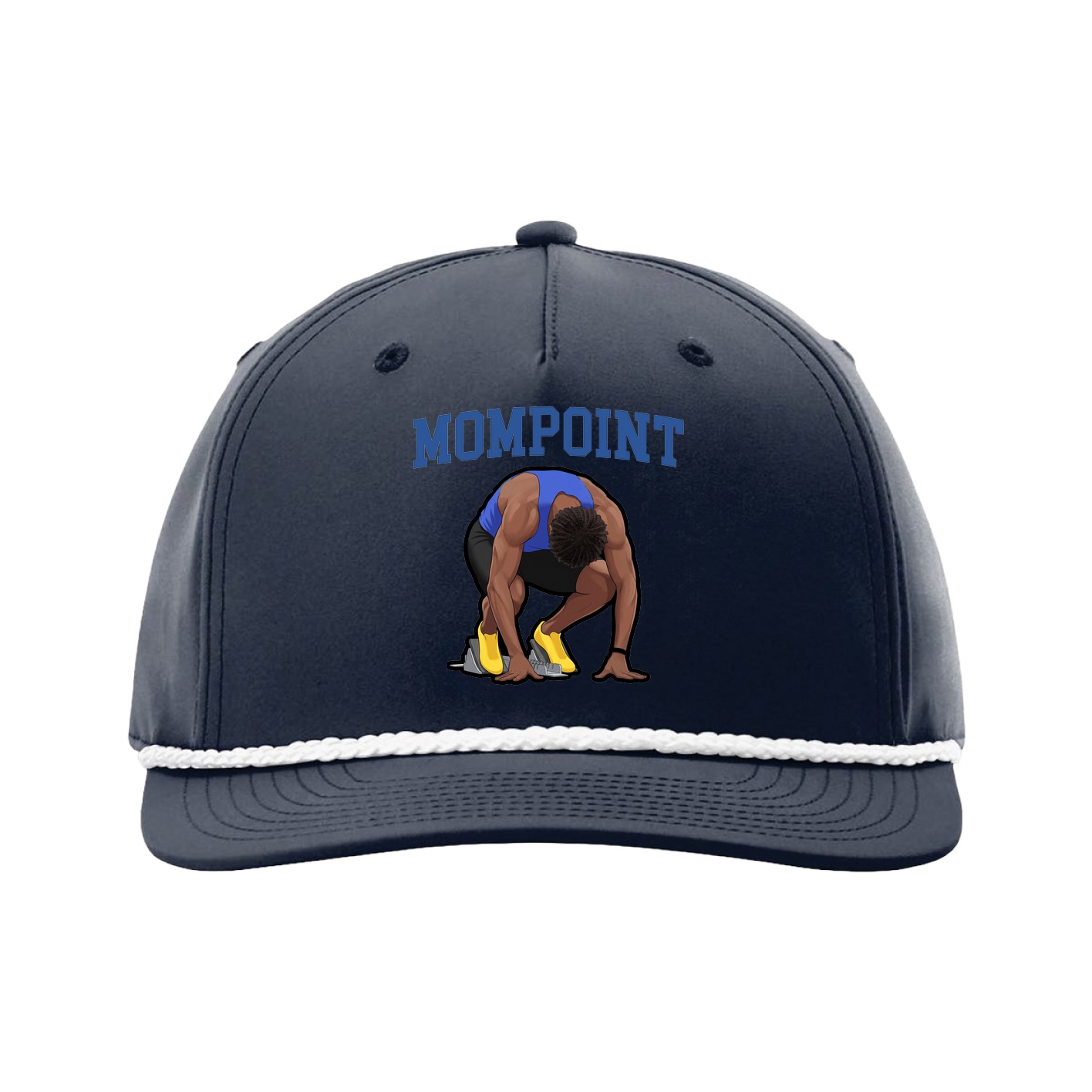 Five-Panel Classic Rope Cap — Shirsey in Navy