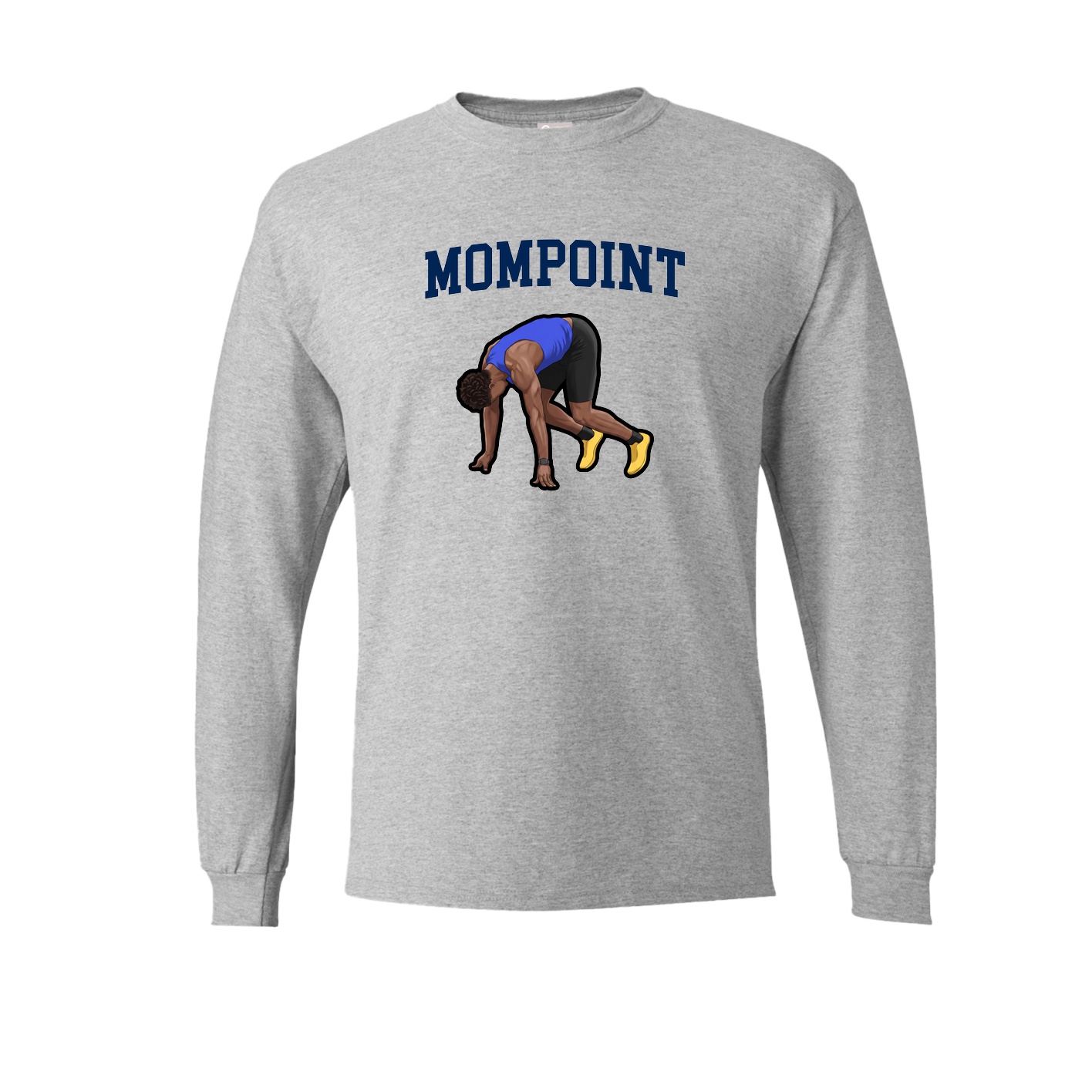 Long Sleeve Tee — Shirsey in Grey