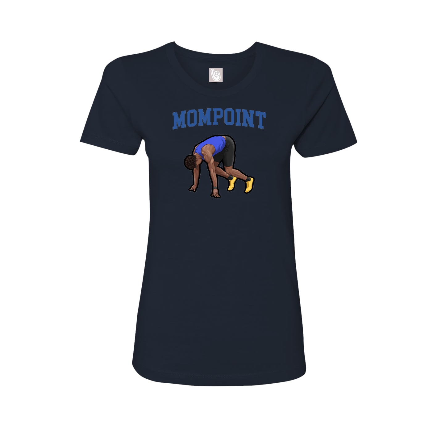 Fitted Women's Tee — Shirsey in Navy