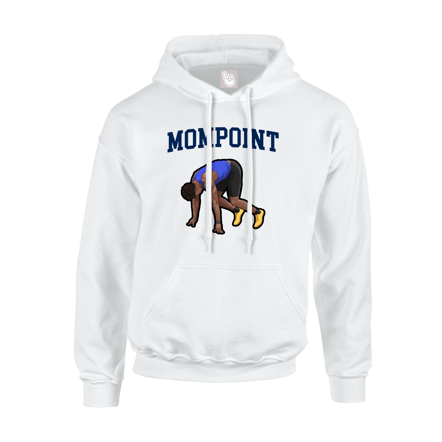 Hoodie — Shirsey in White