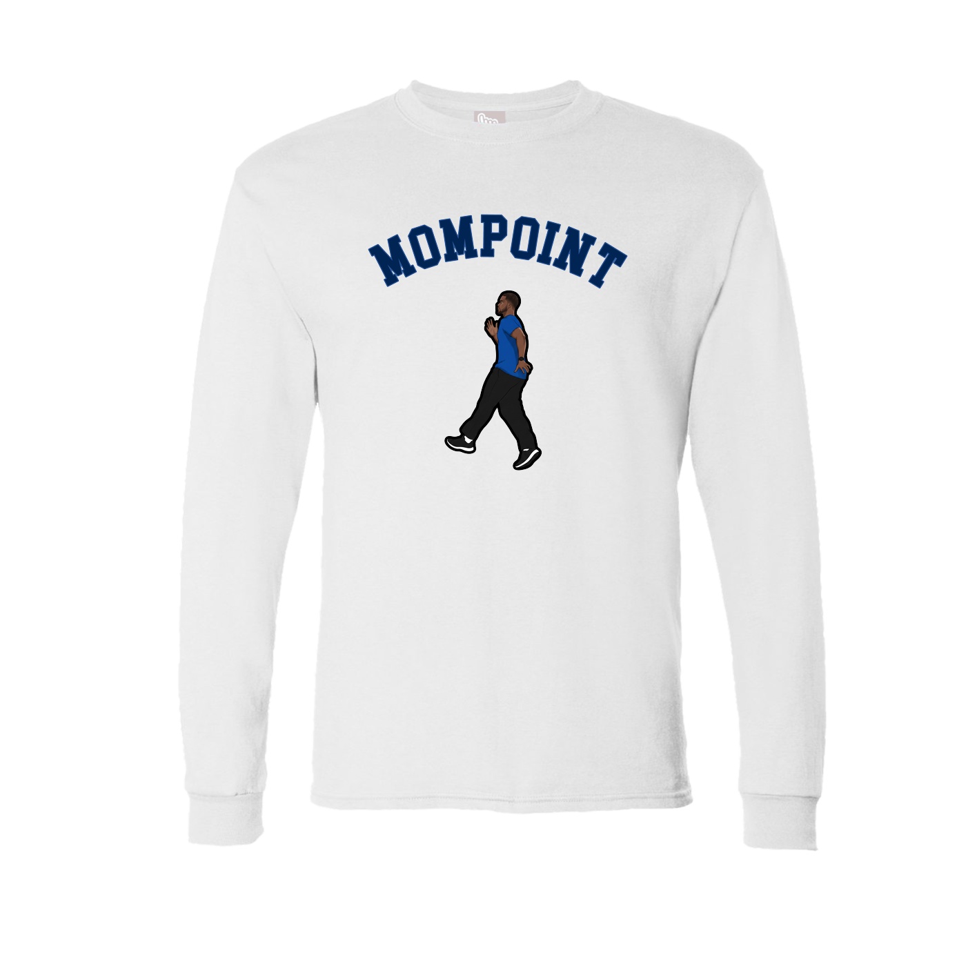 Long Sleeve Tee — Shirsey Arch in White