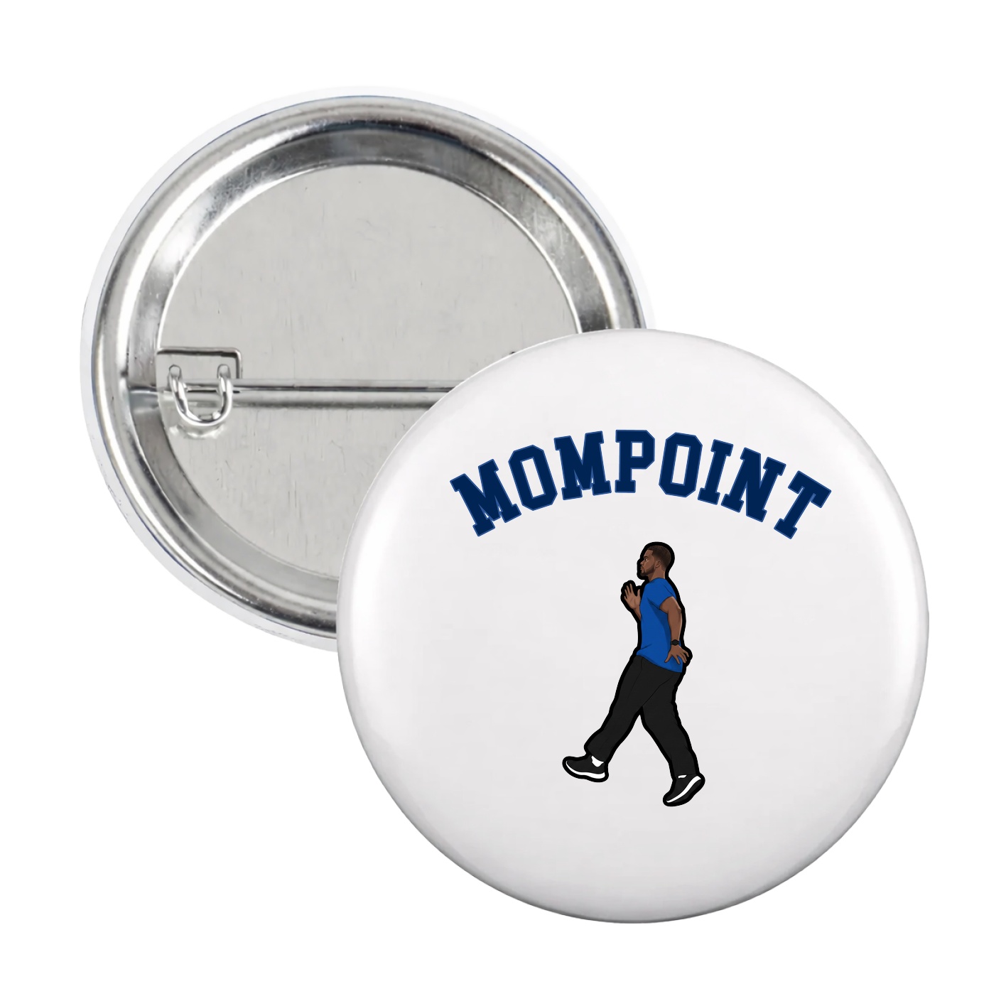 Game Day Button — Shirsey Arch in White