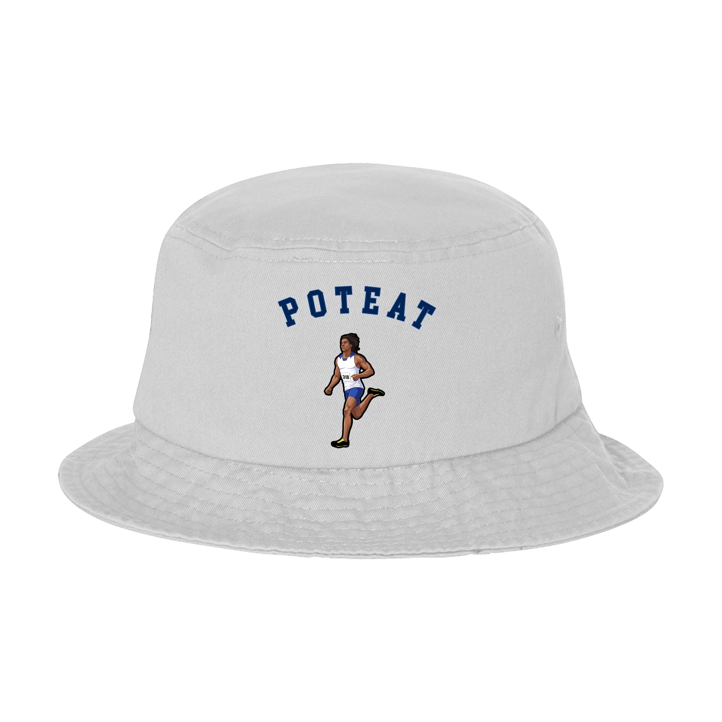 Bucket Cap — Shirsey Arch in White