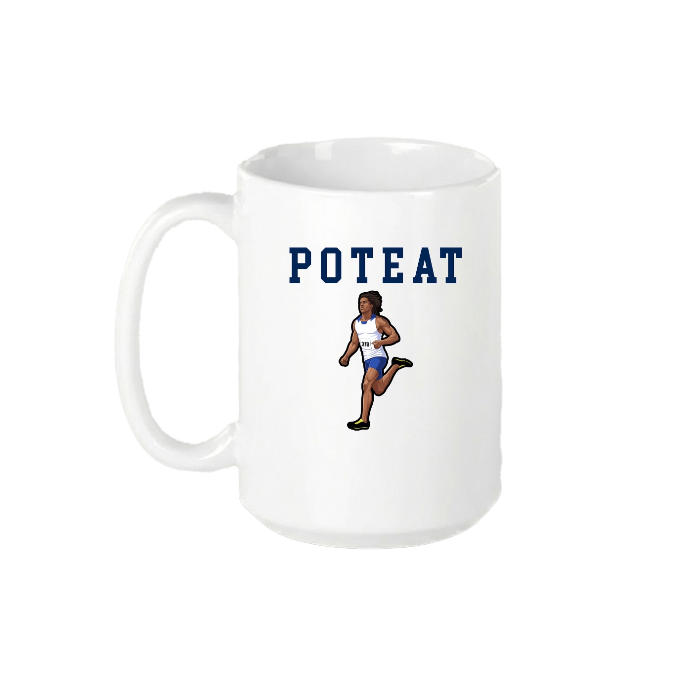 15oz Coffee Mug — Shirsey in White