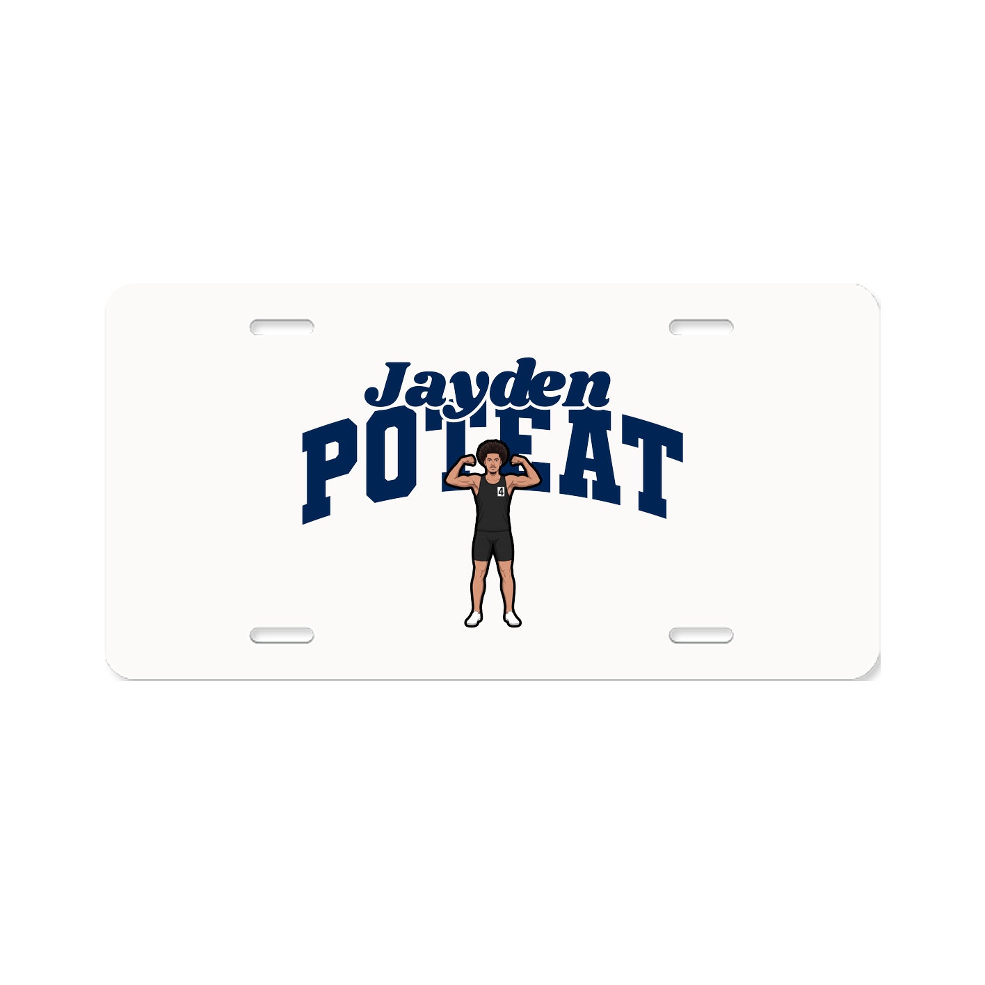 License Plate — Signature Arch in Classic