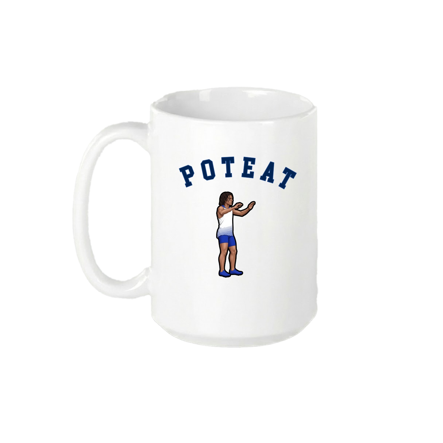 15oz Coffee Mug — Shirsey Arch in White