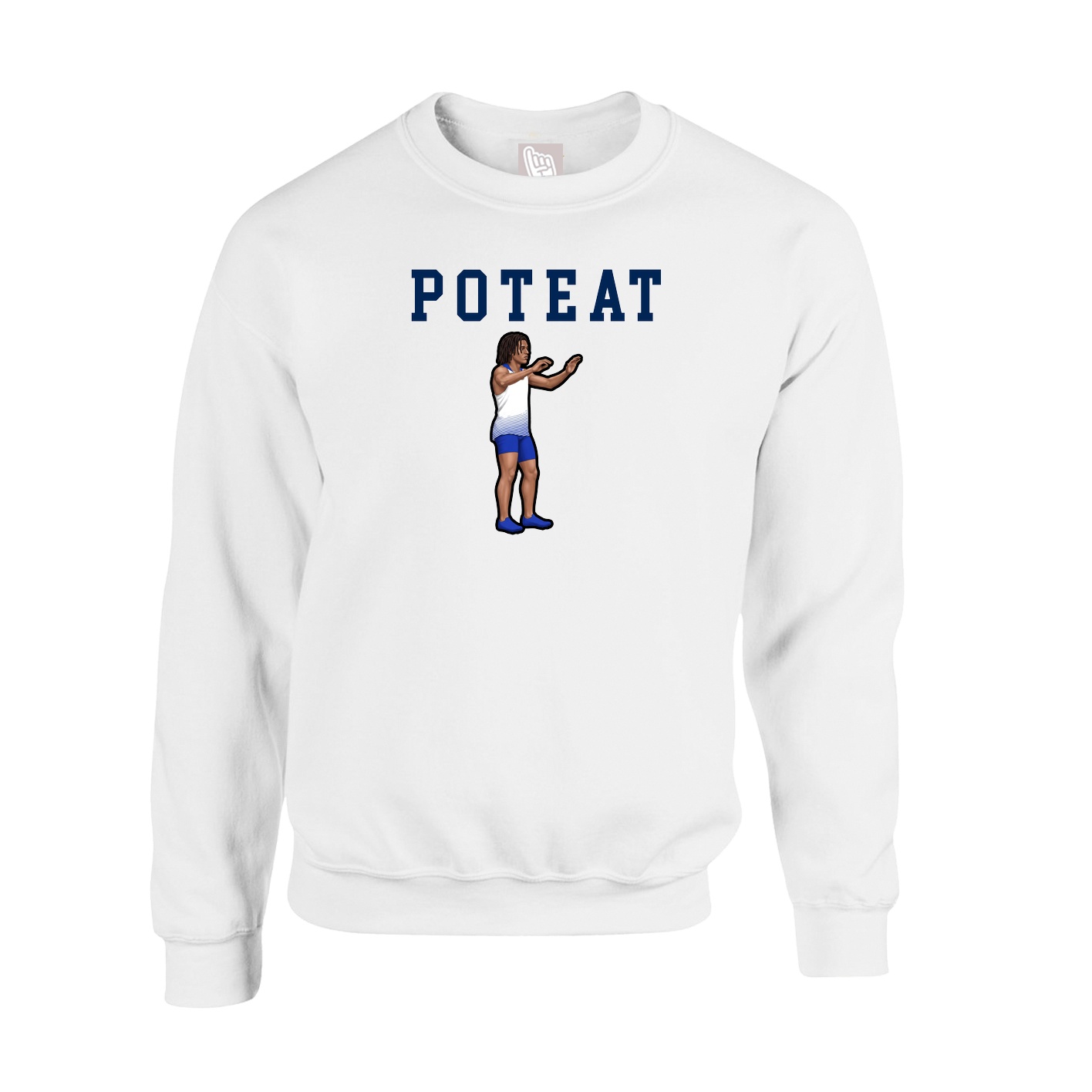 Fleece Crew — Shirsey in White