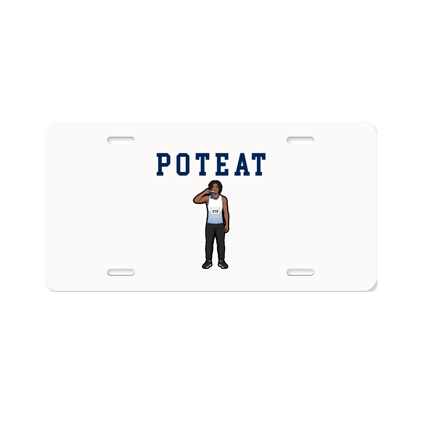 License Plate — Shirsey in Classic