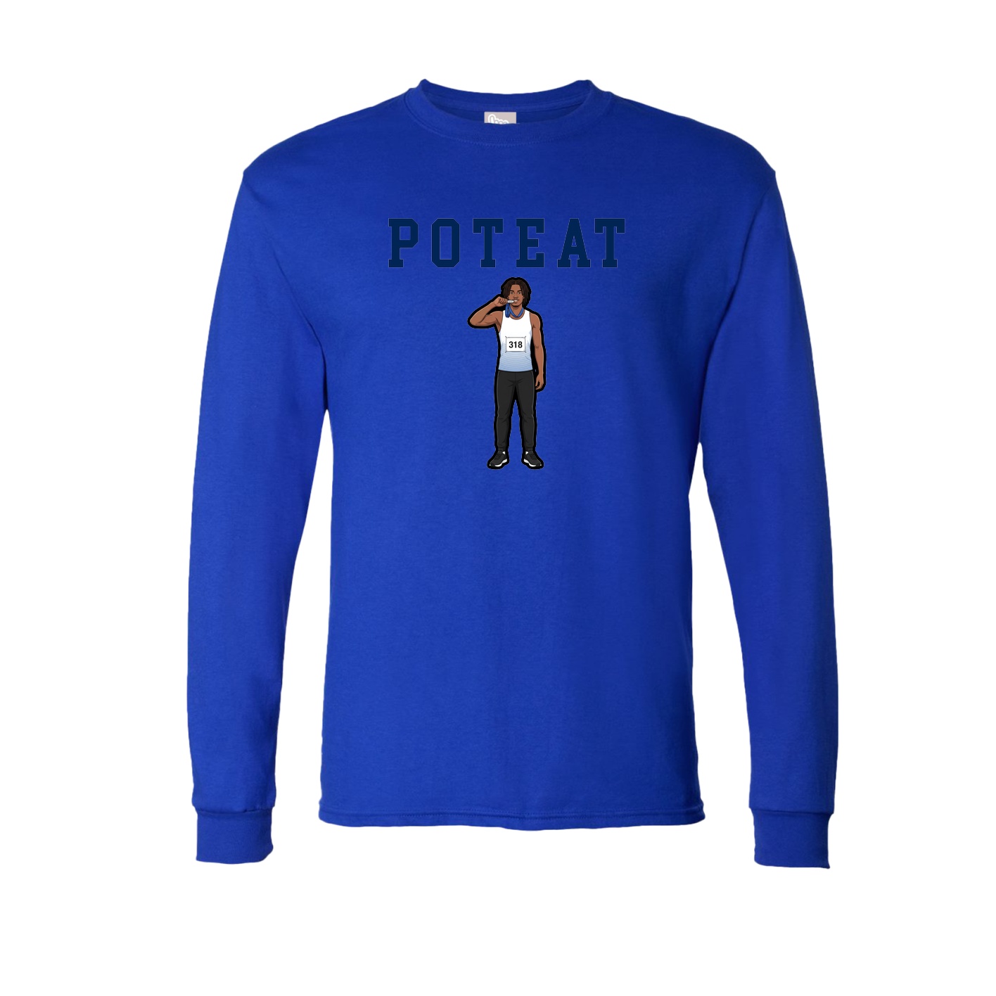 Long Sleeve Tee — Shirsey in Royal
