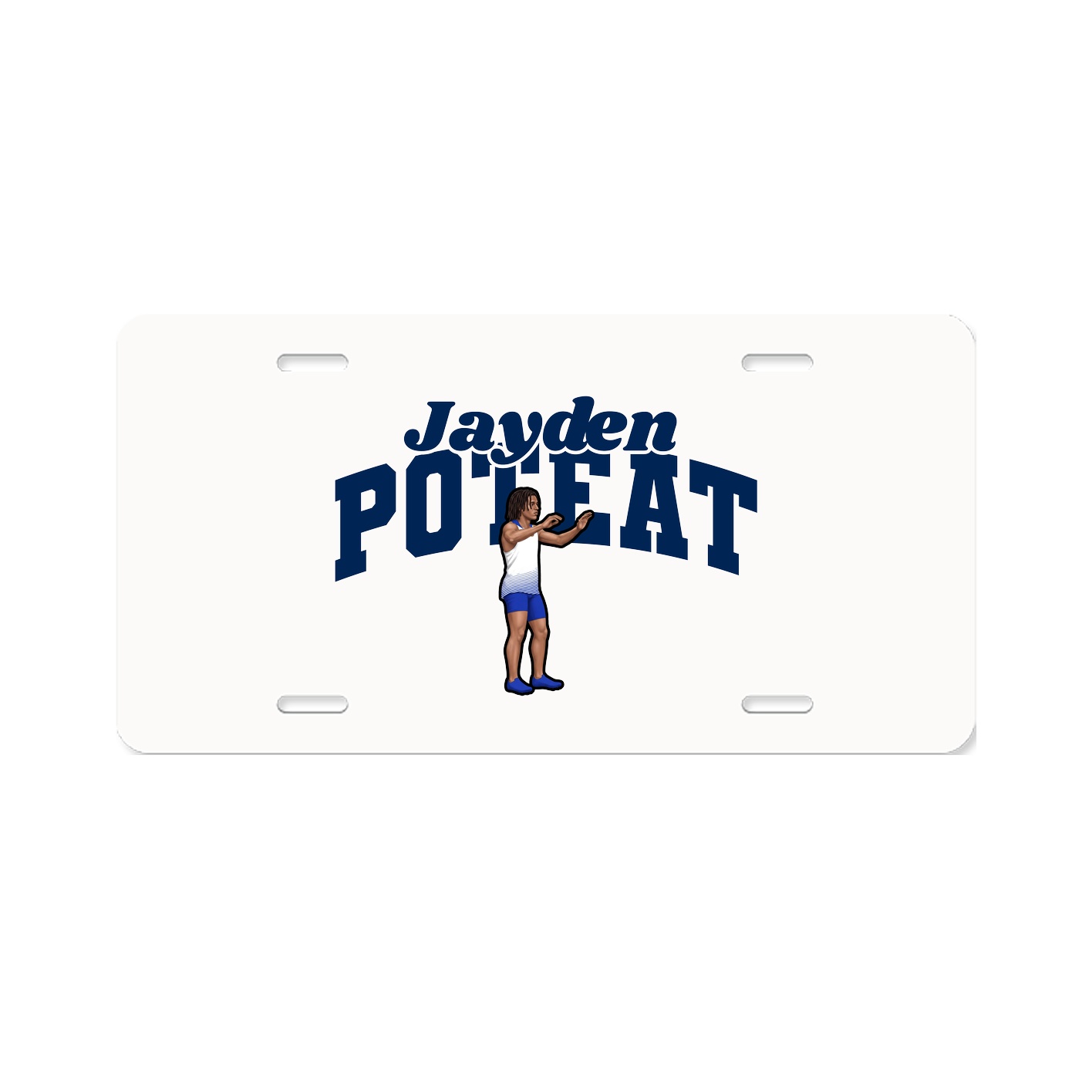 License Plate — Signature Arch in Classic