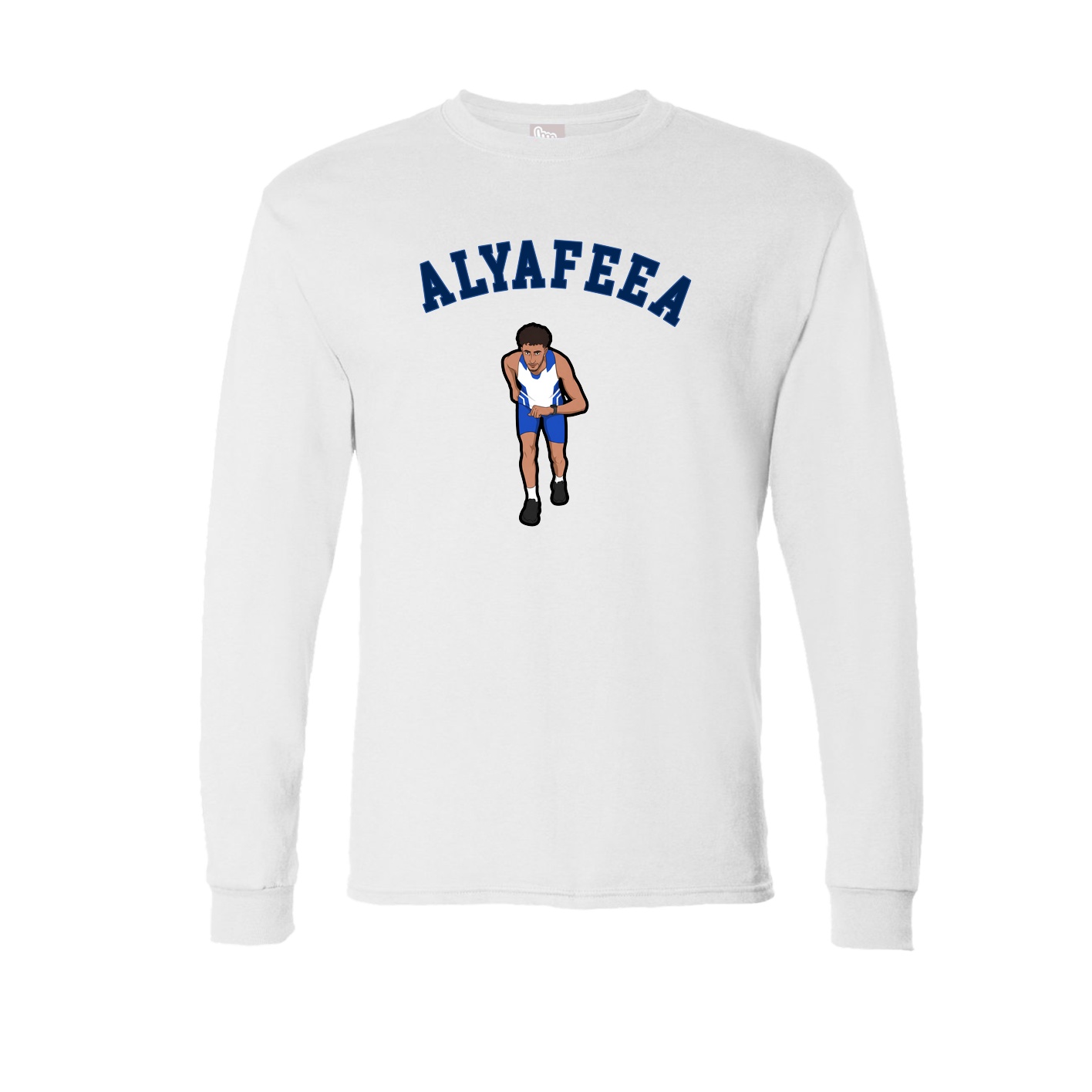 Long Sleeve Tee — Shirsey Arch in White