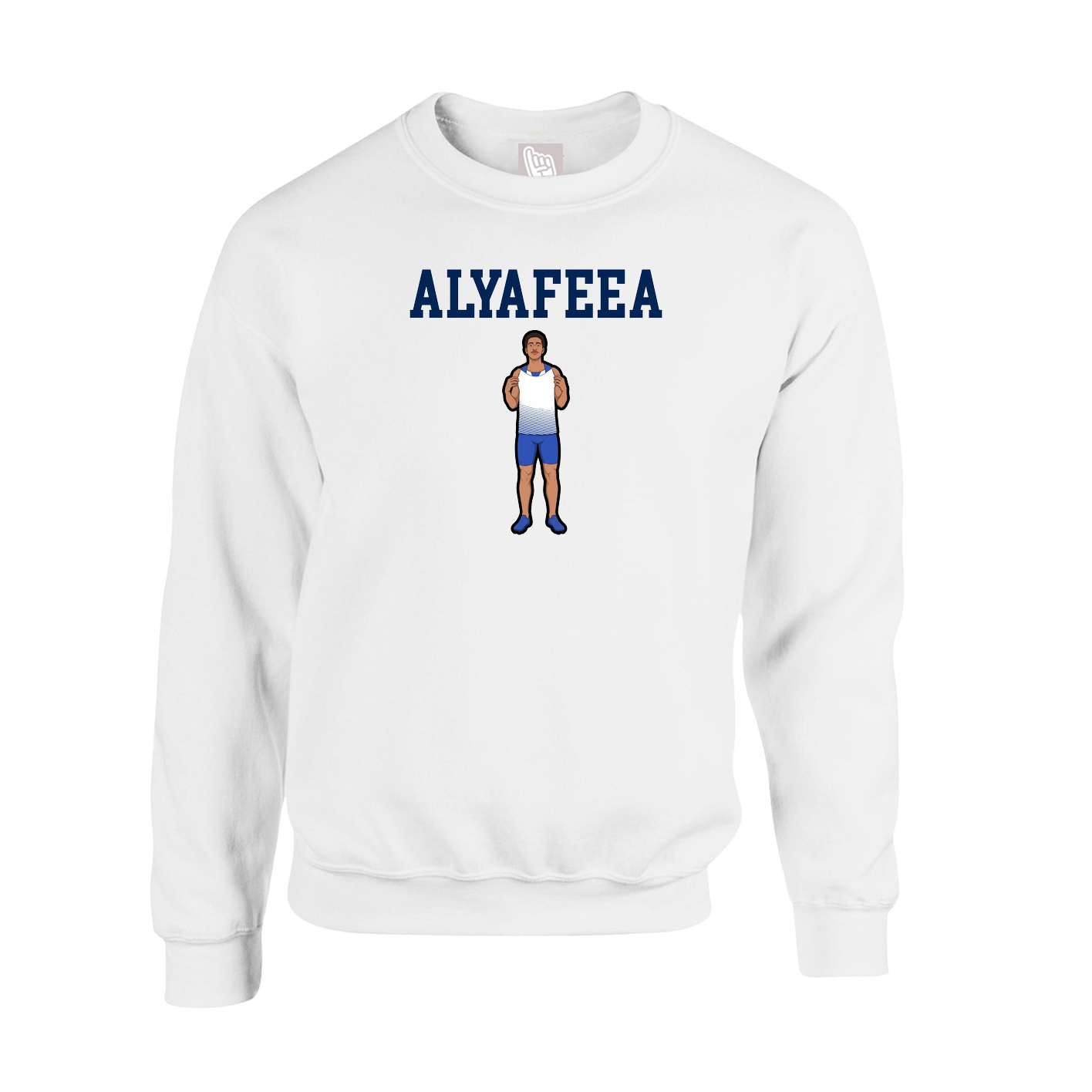 Fleece Crew — Shirsey in White