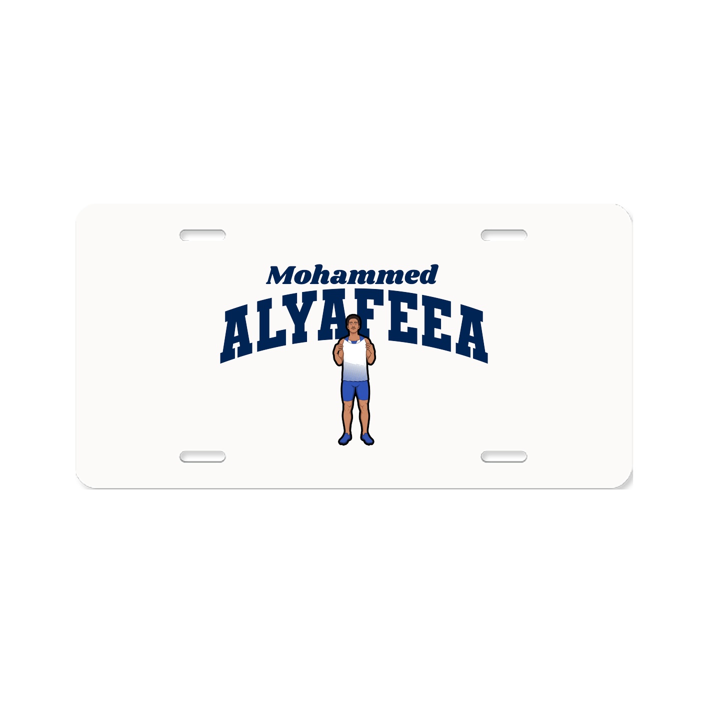 License Plate — Signature Arch in Classic