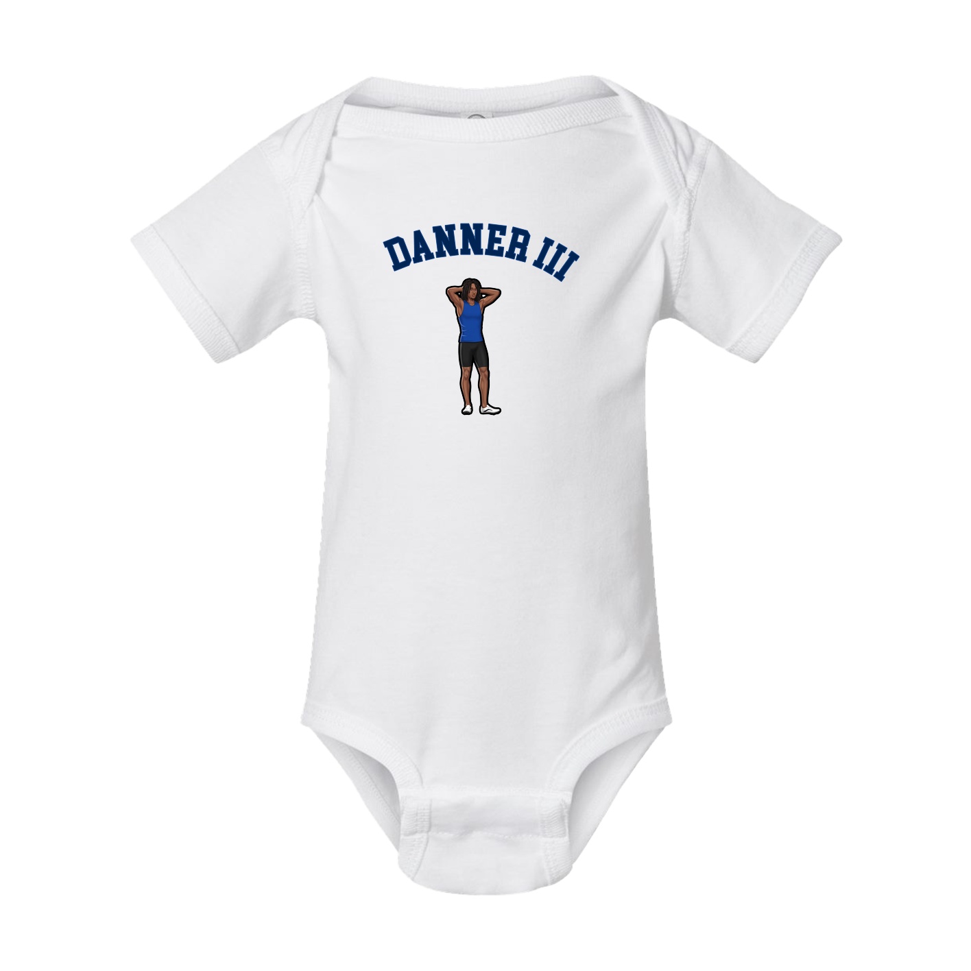 Baby Onesie — Shirsey Arch in White