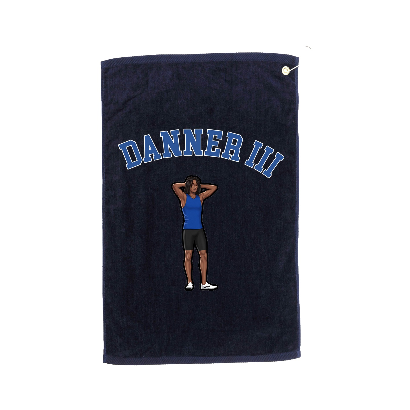 Golf Towel — Shirsey Arch in Navy