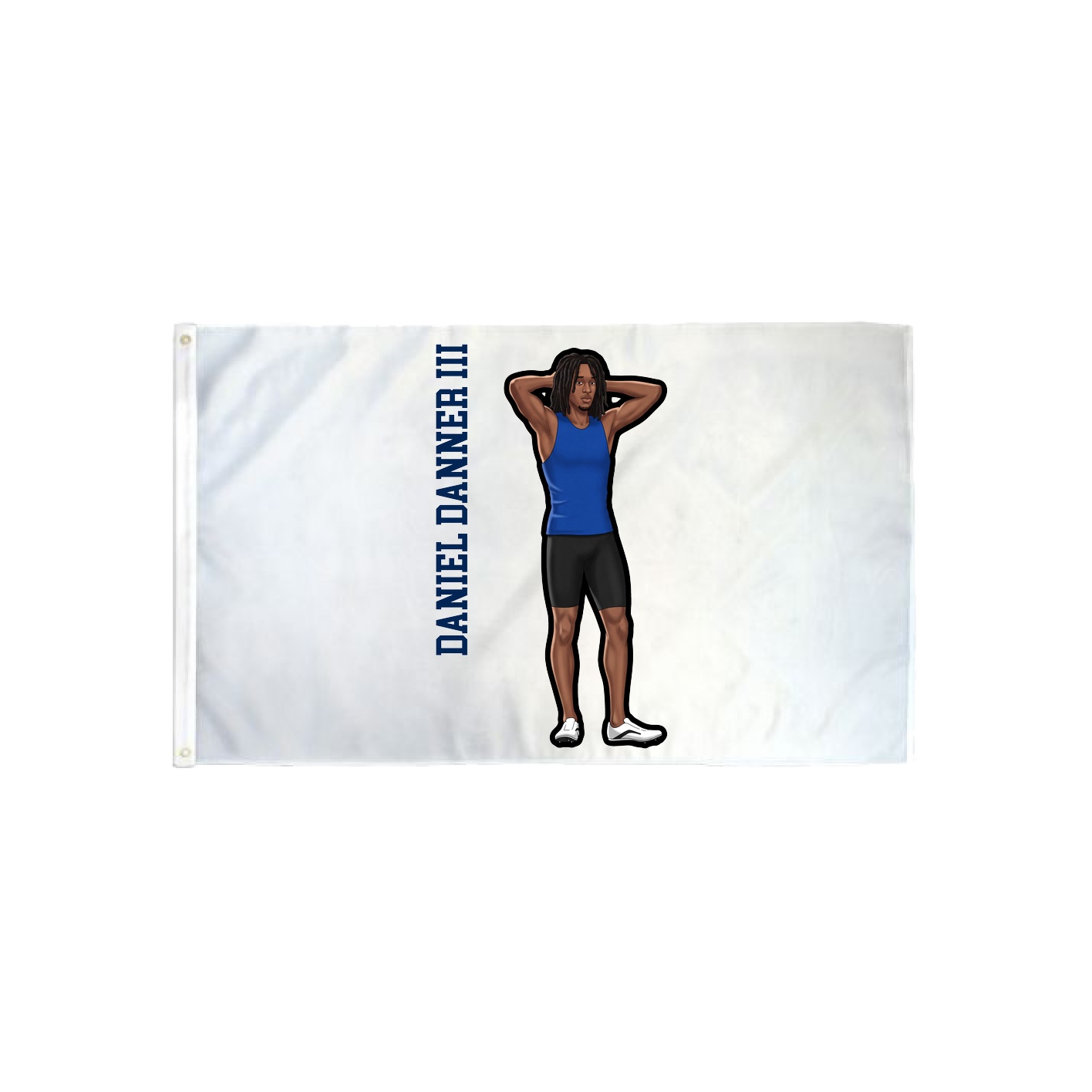 3x5 Flag — Name Vertical in Classic