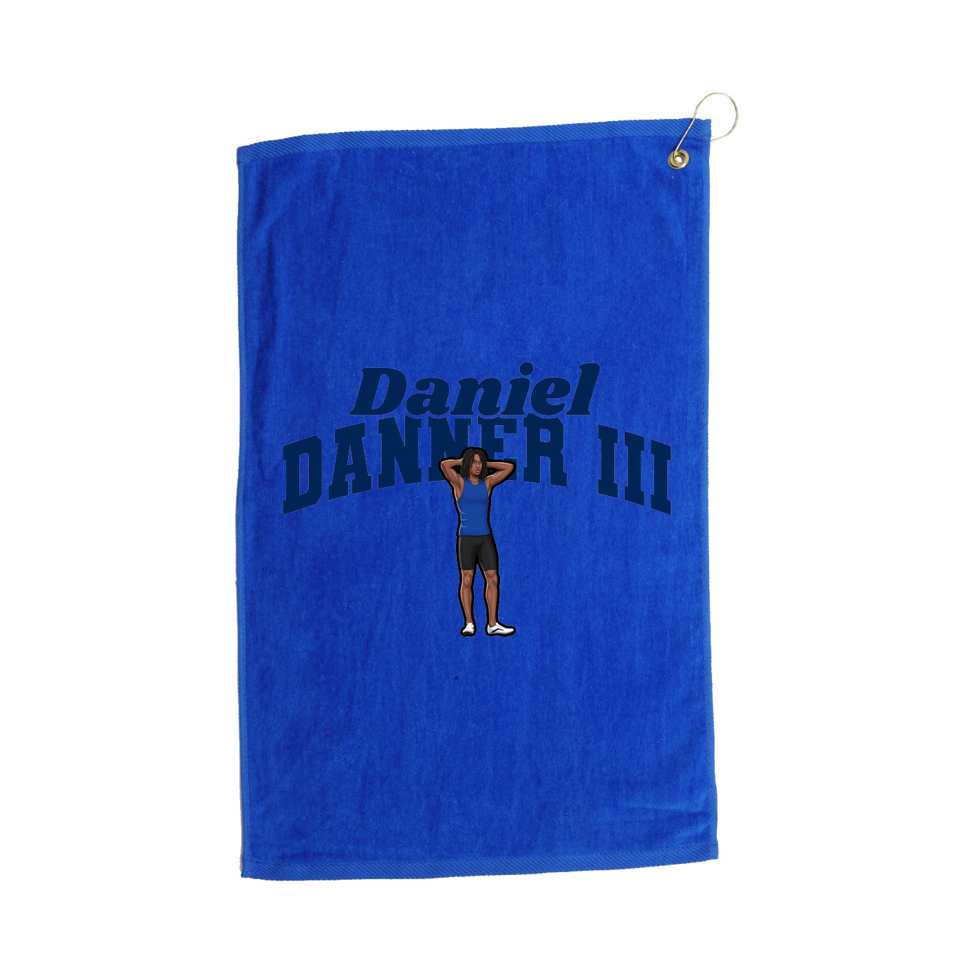 Golf Towel — Signature Arch in Royal
