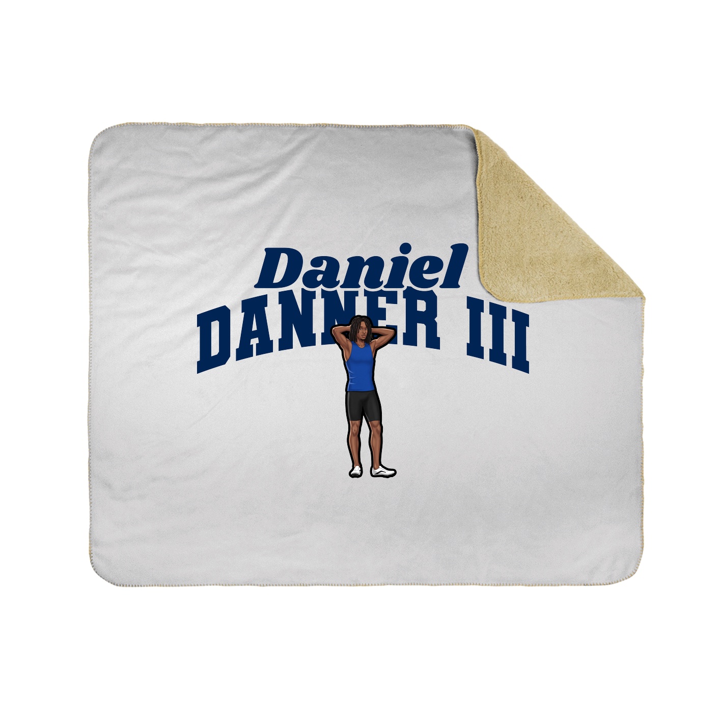 Throw Blanket — Signature Arch in White