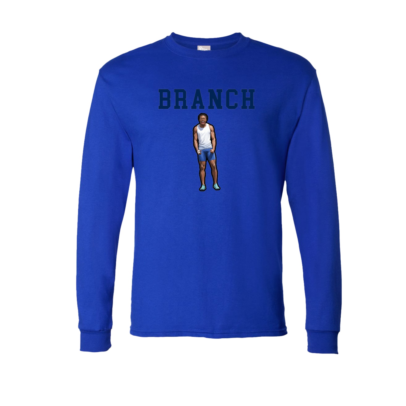 Long Sleeve Tee — Shirsey in Royal