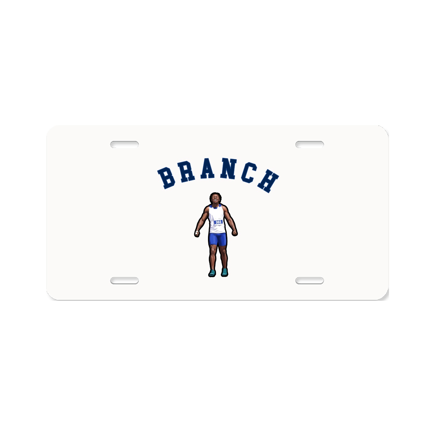 License Plate — Shirsey Arch in Classic