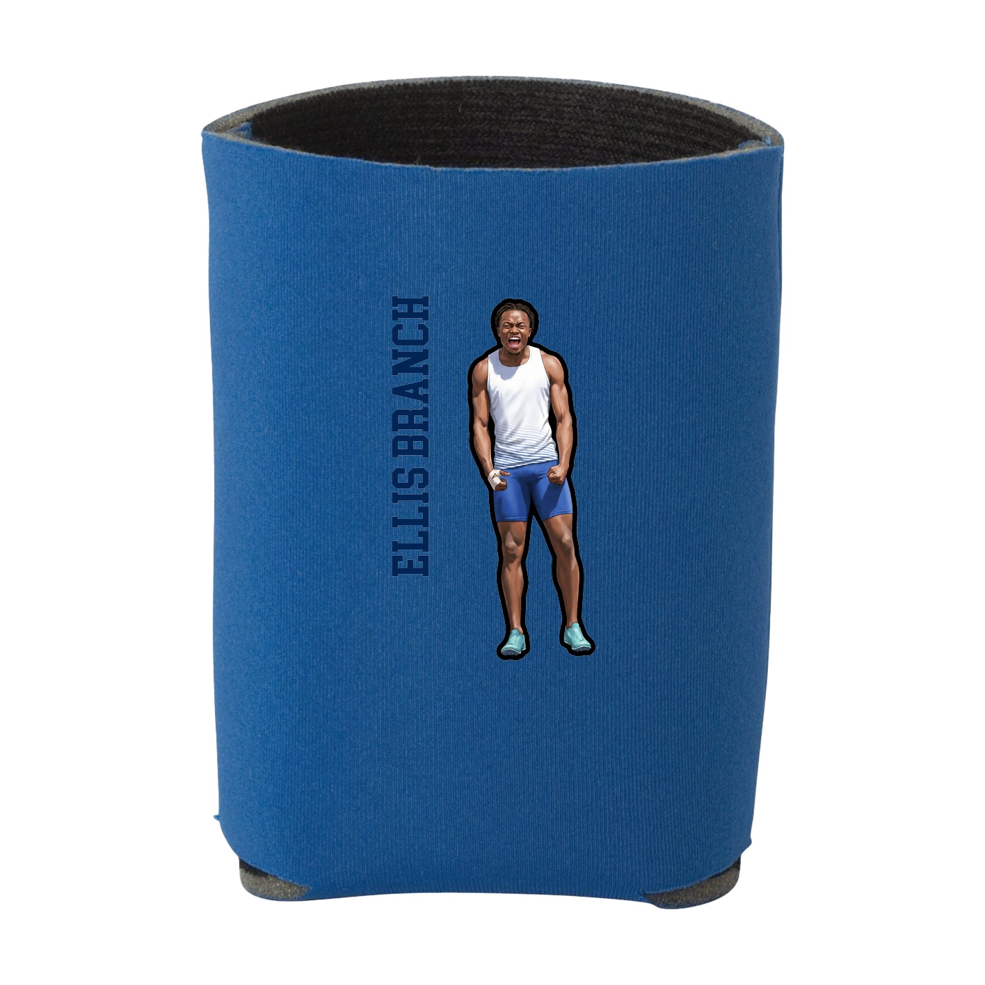 Can Holder — Name Vertical in Royal