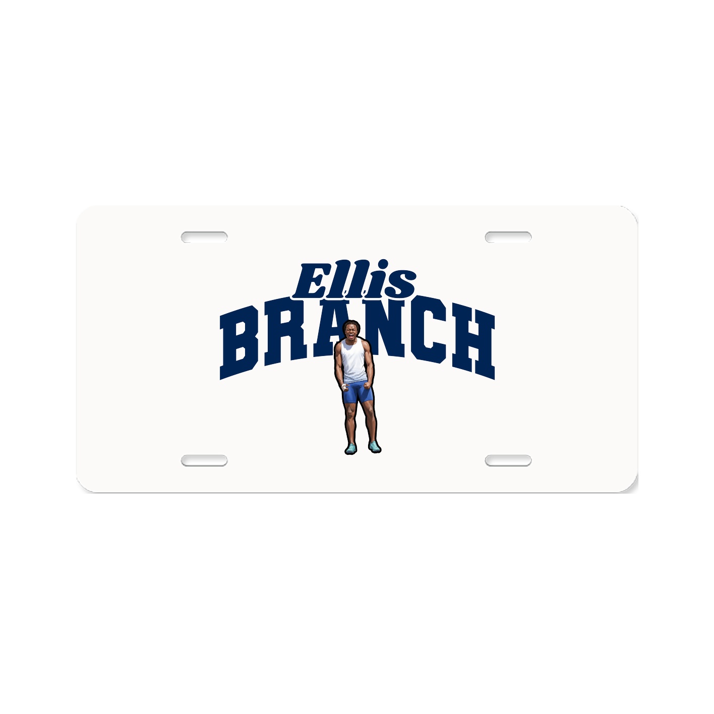 License Plate — Signature Arch in Classic