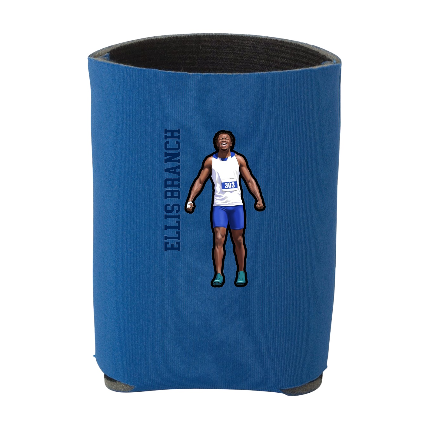 Can Holder — Name Vertical in Royal