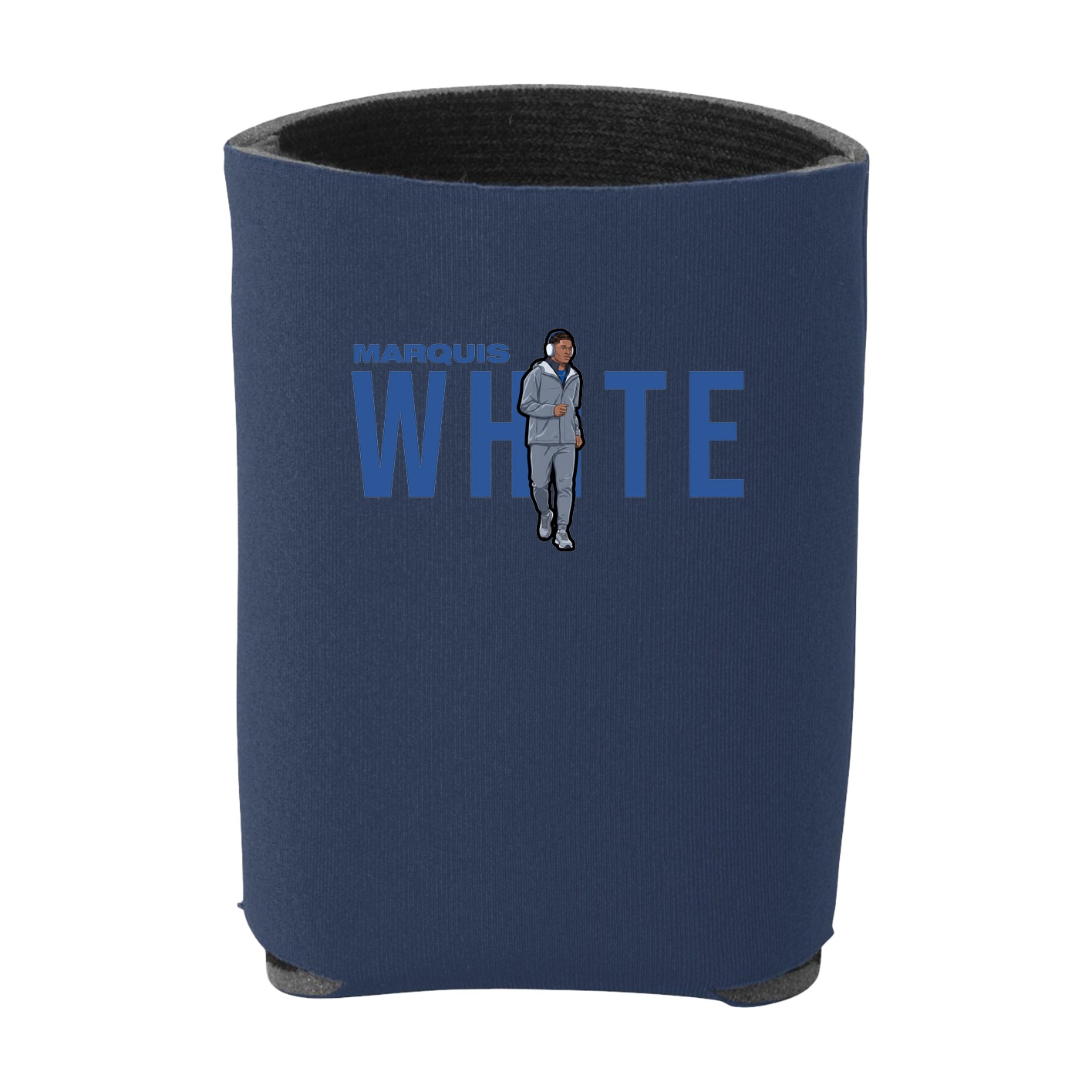 Can Holder — Player Name in Navy