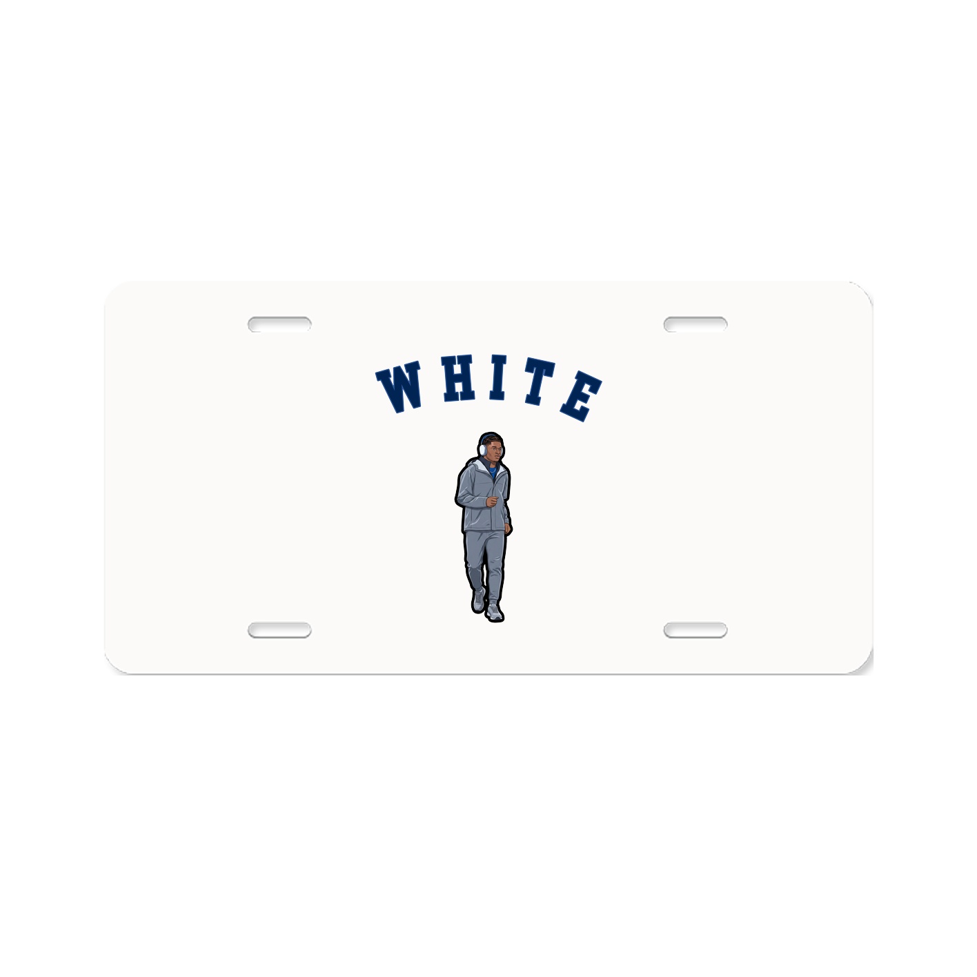 License Plate — Shirsey Arch in Classic