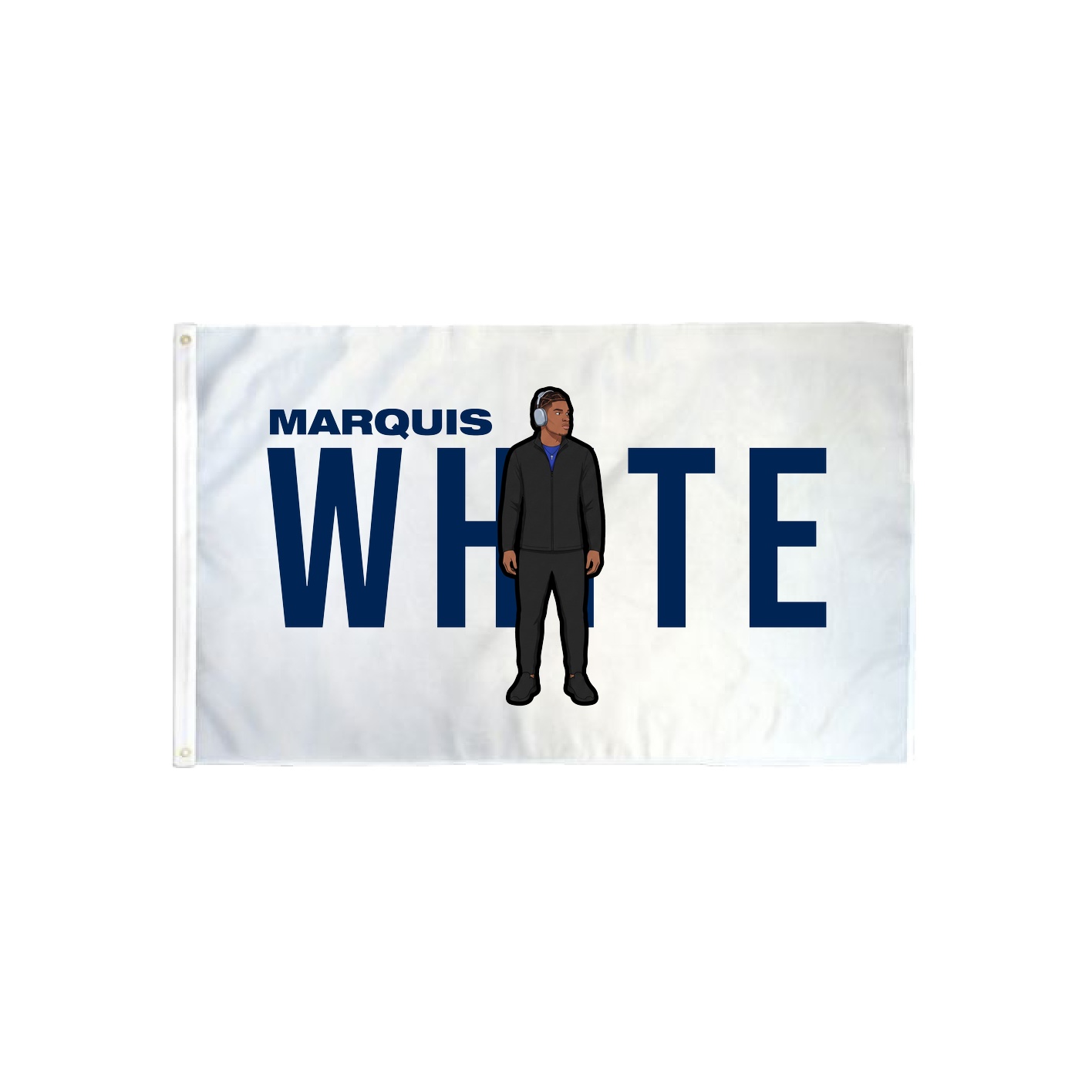 3x5 Flag — Player Name in Classic
