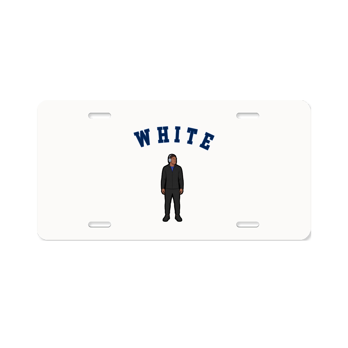 License Plate — Shirsey Arch in Classic