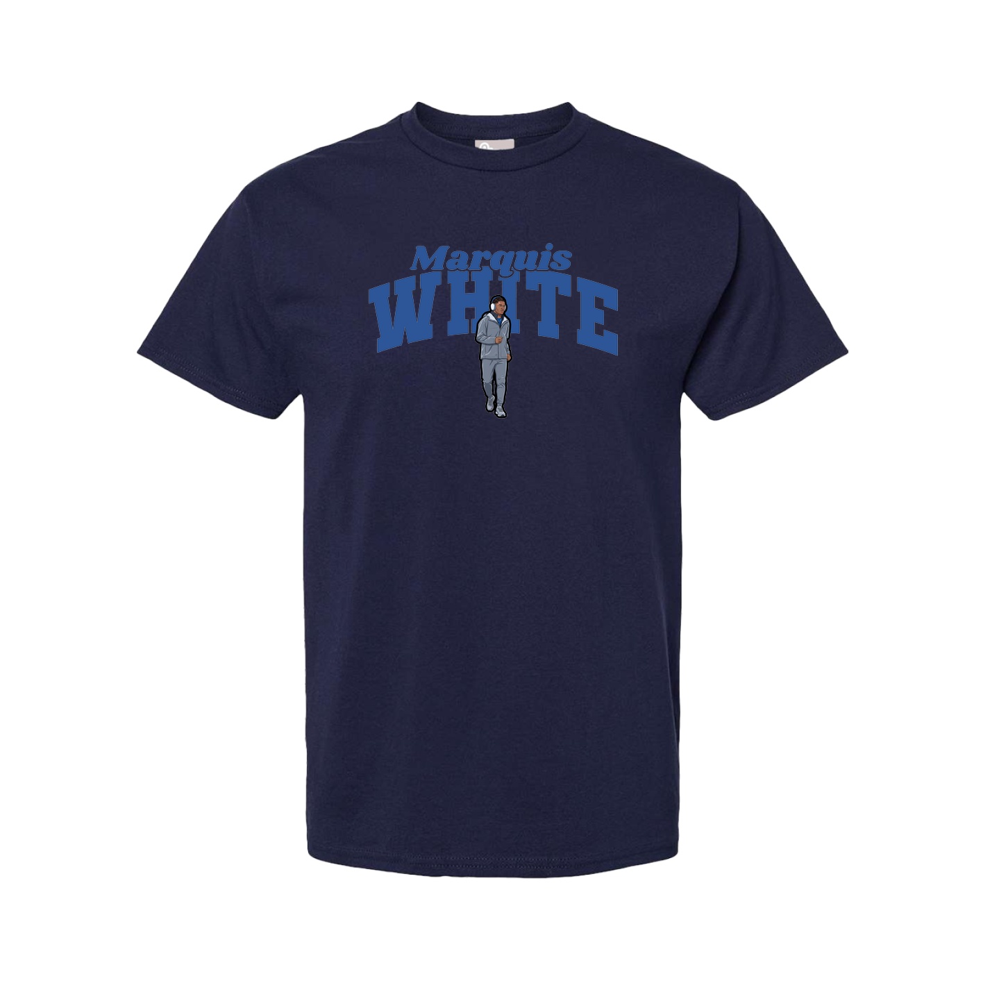 Youth Tee — Signature Arch in Navy