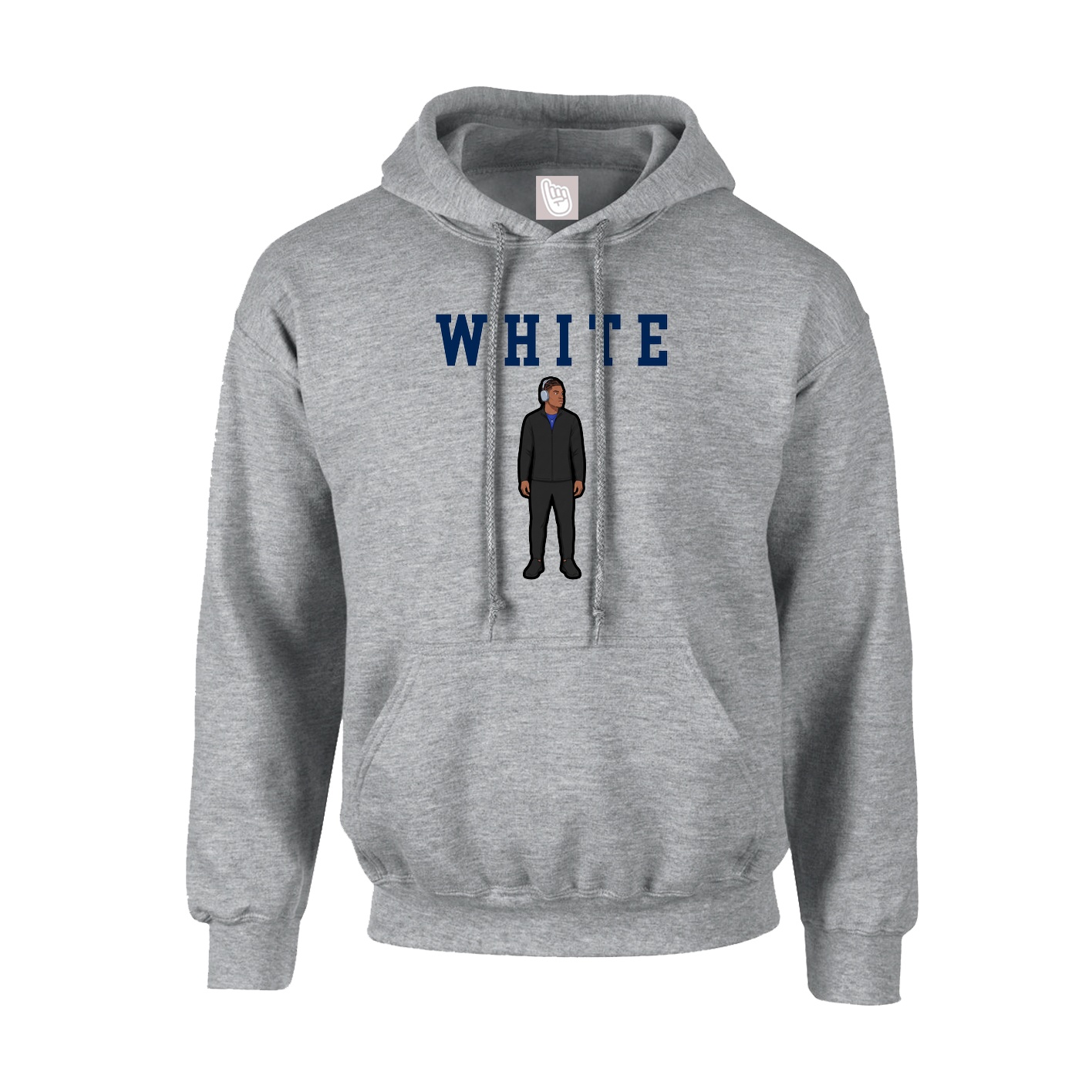 Hoodie — Shirsey in Grey
