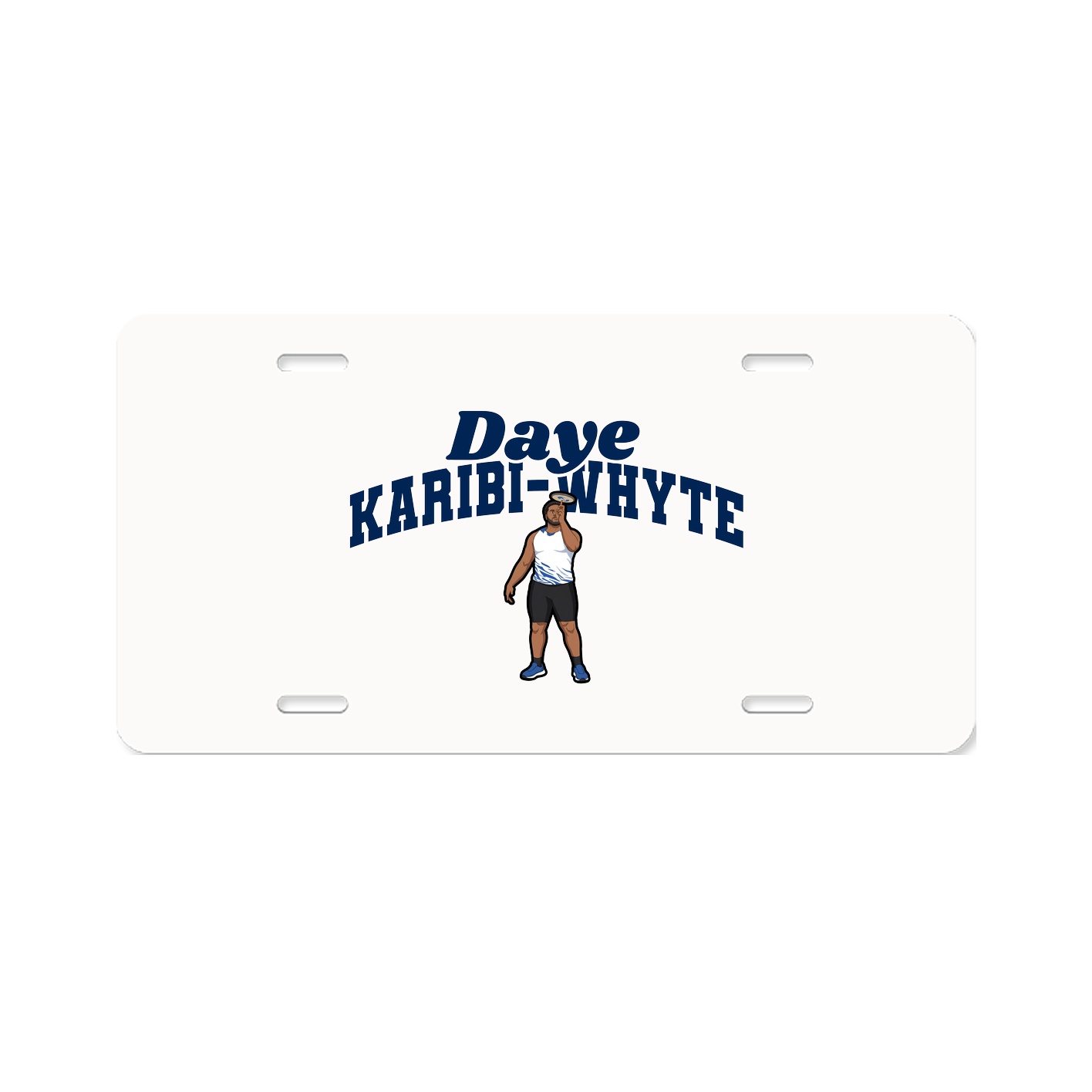 License Plate — Signature Arch in Classic