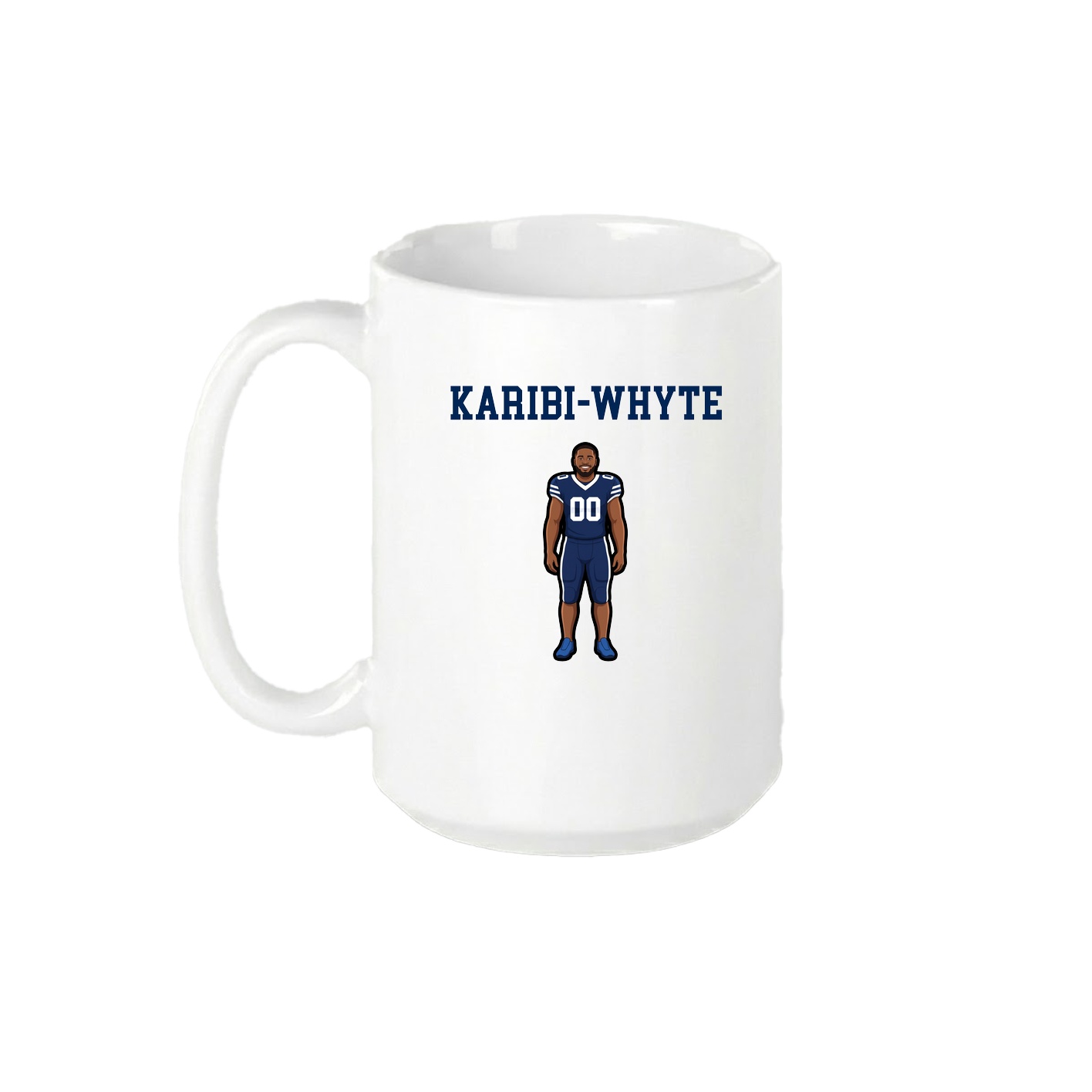 15oz Coffee Mug — Shirsey in White