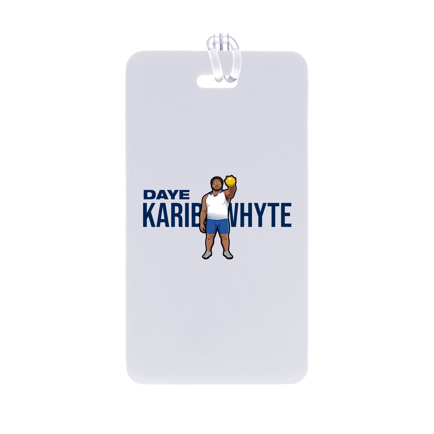 Bag Tag — Player Name in Classic