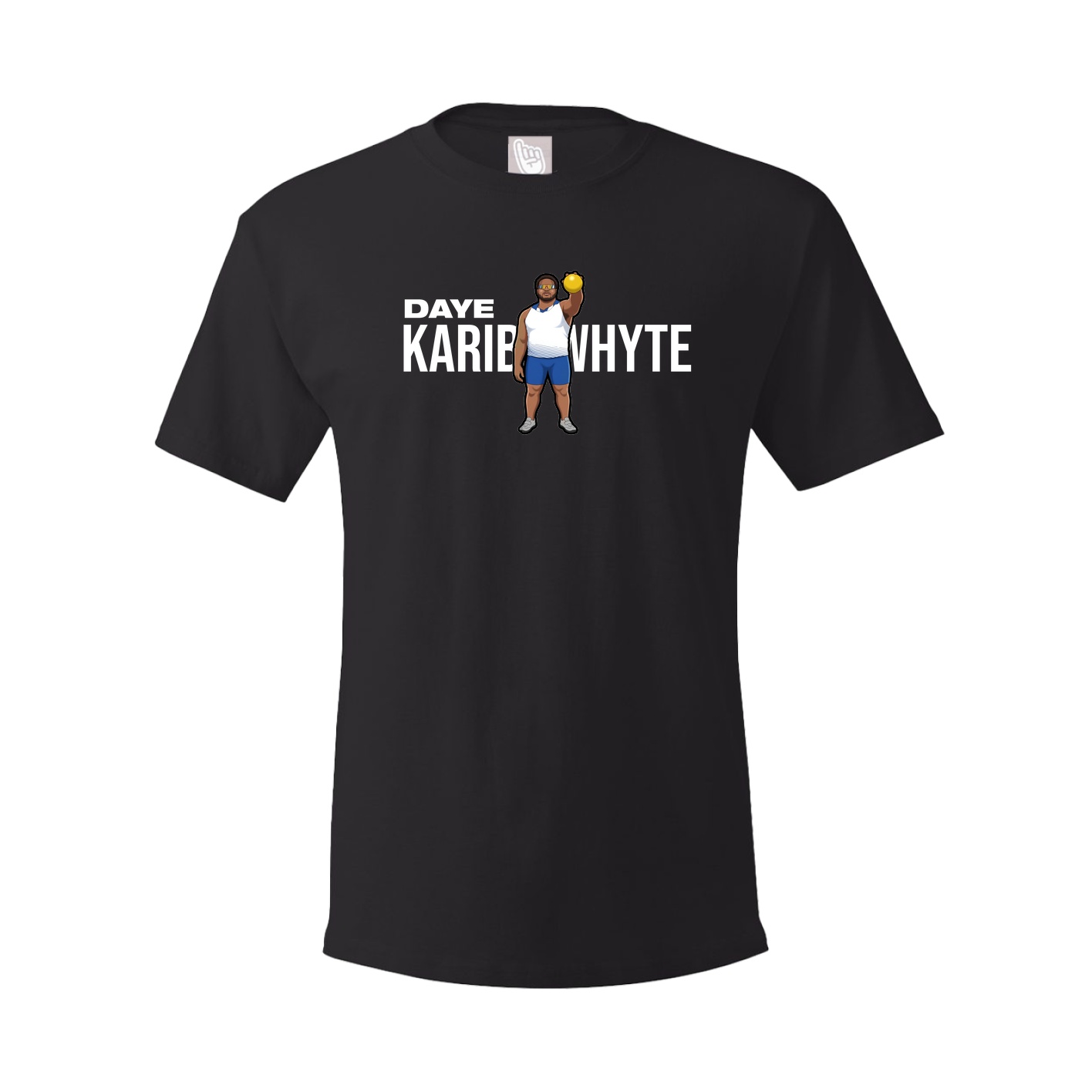 Youth Tee — Player Name in Black