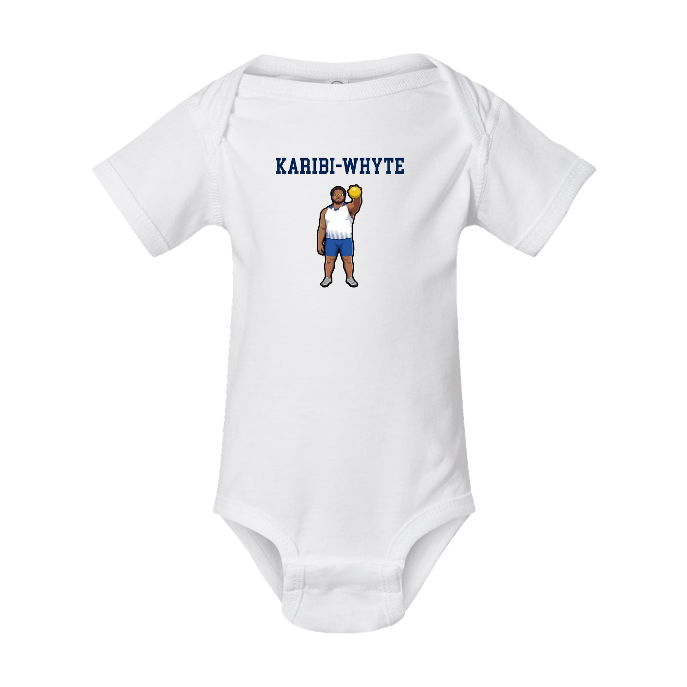 Baby Onesie — Shirsey in White